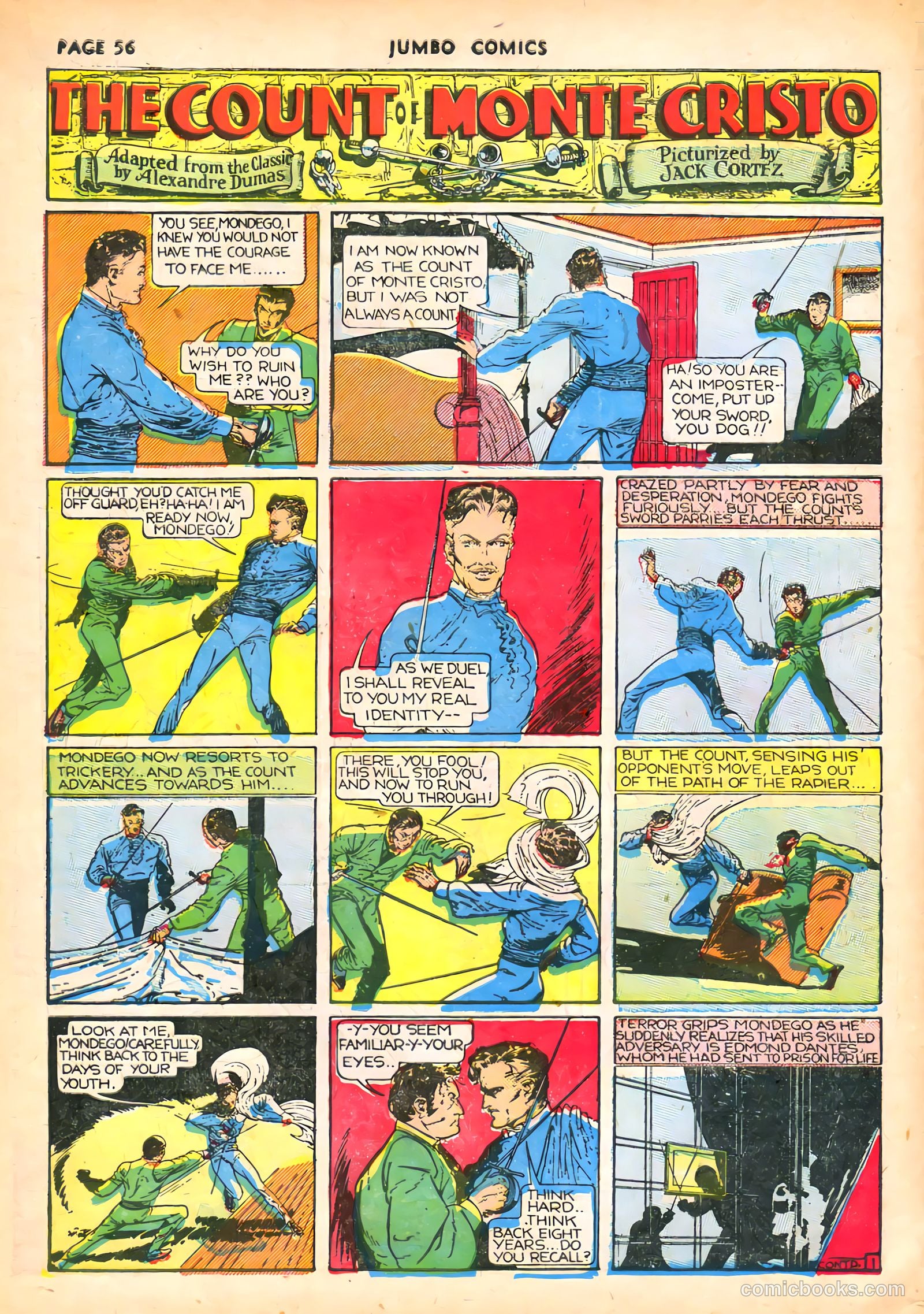 Jumbo Comics #15 (1940) — page 58 of 68