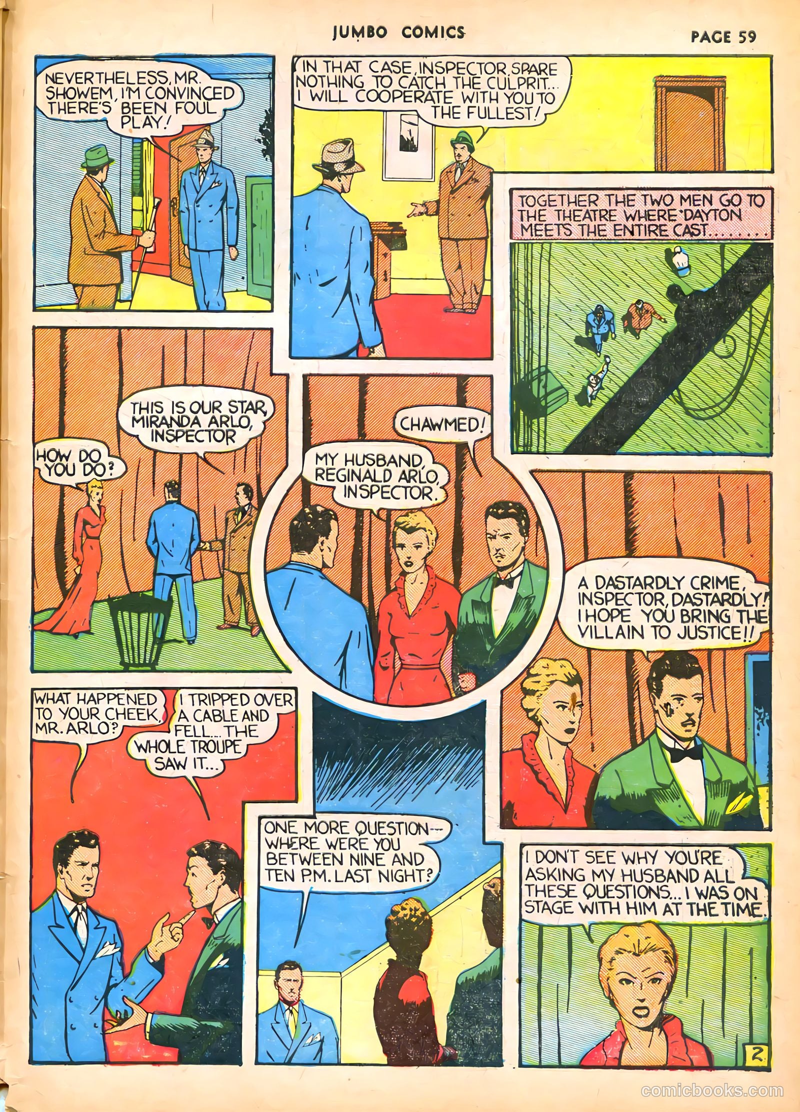 Jumbo Comics #15 (1940) — page 61 of 68