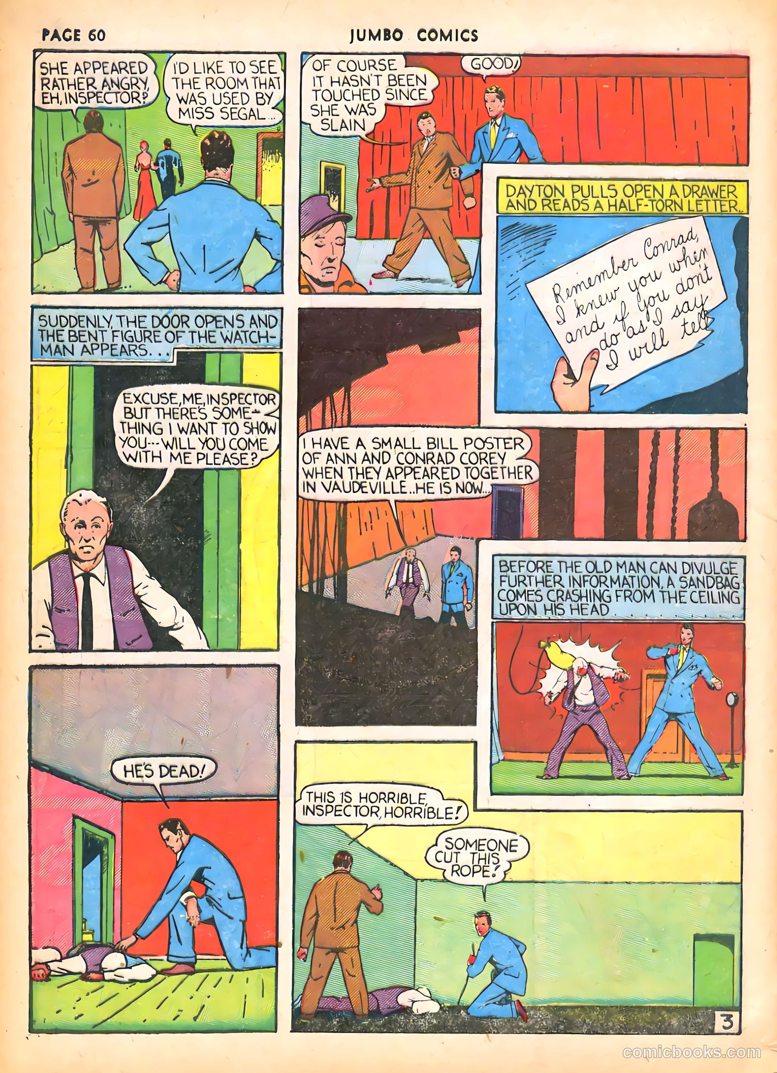 Jumbo Comics #15 (1940) — page 62 of 68