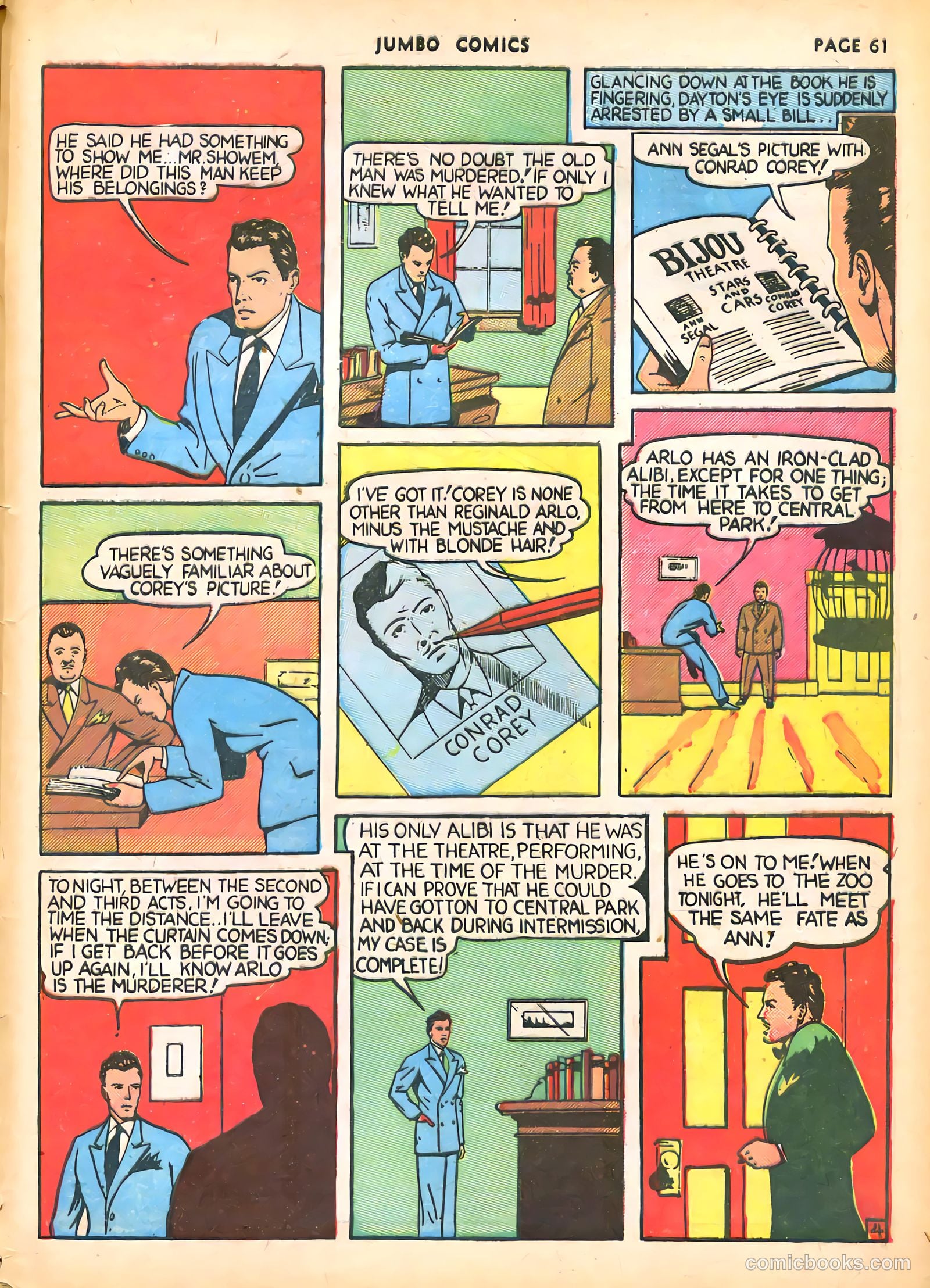 Jumbo Comics #15 (1940) — page 63 of 68