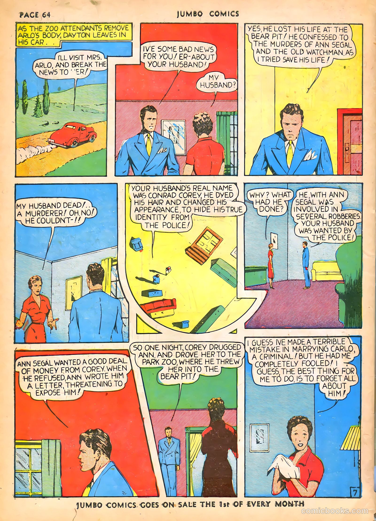 Jumbo Comics #15 (1940) — page 66 of 68