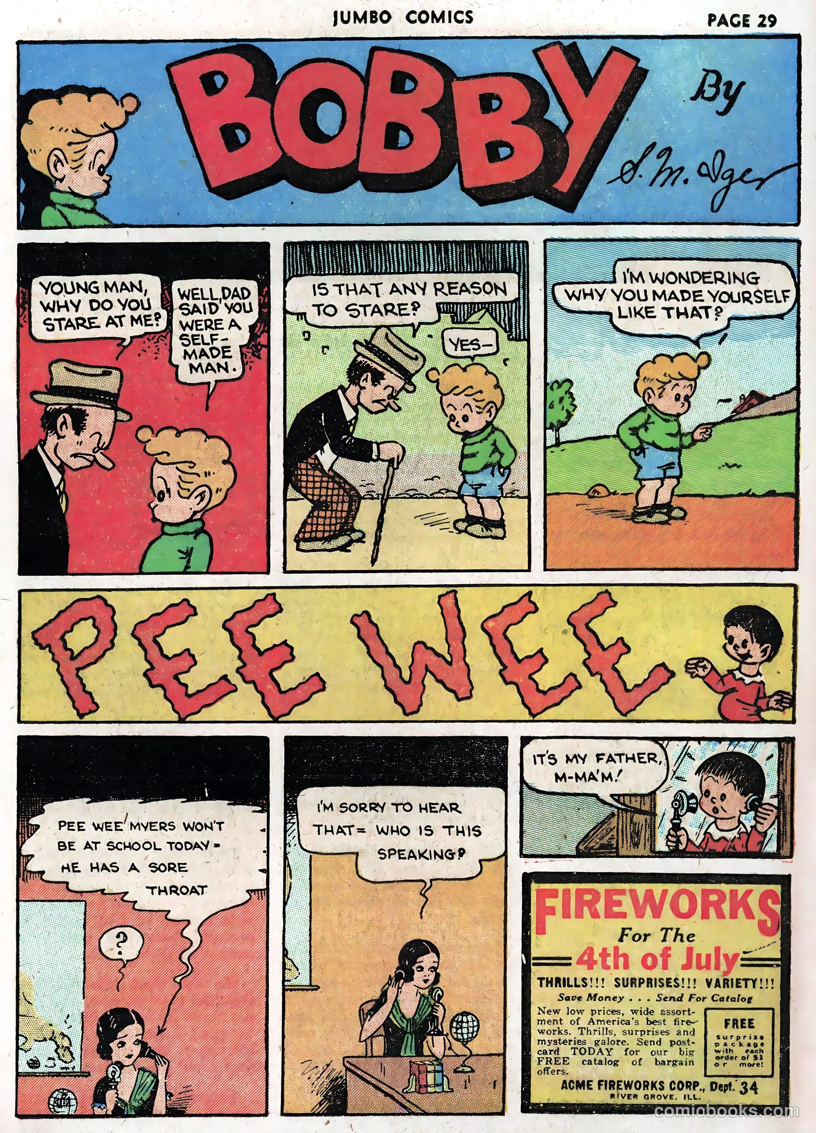 Jumbo Comics #16 (1940) — page 31 of 69