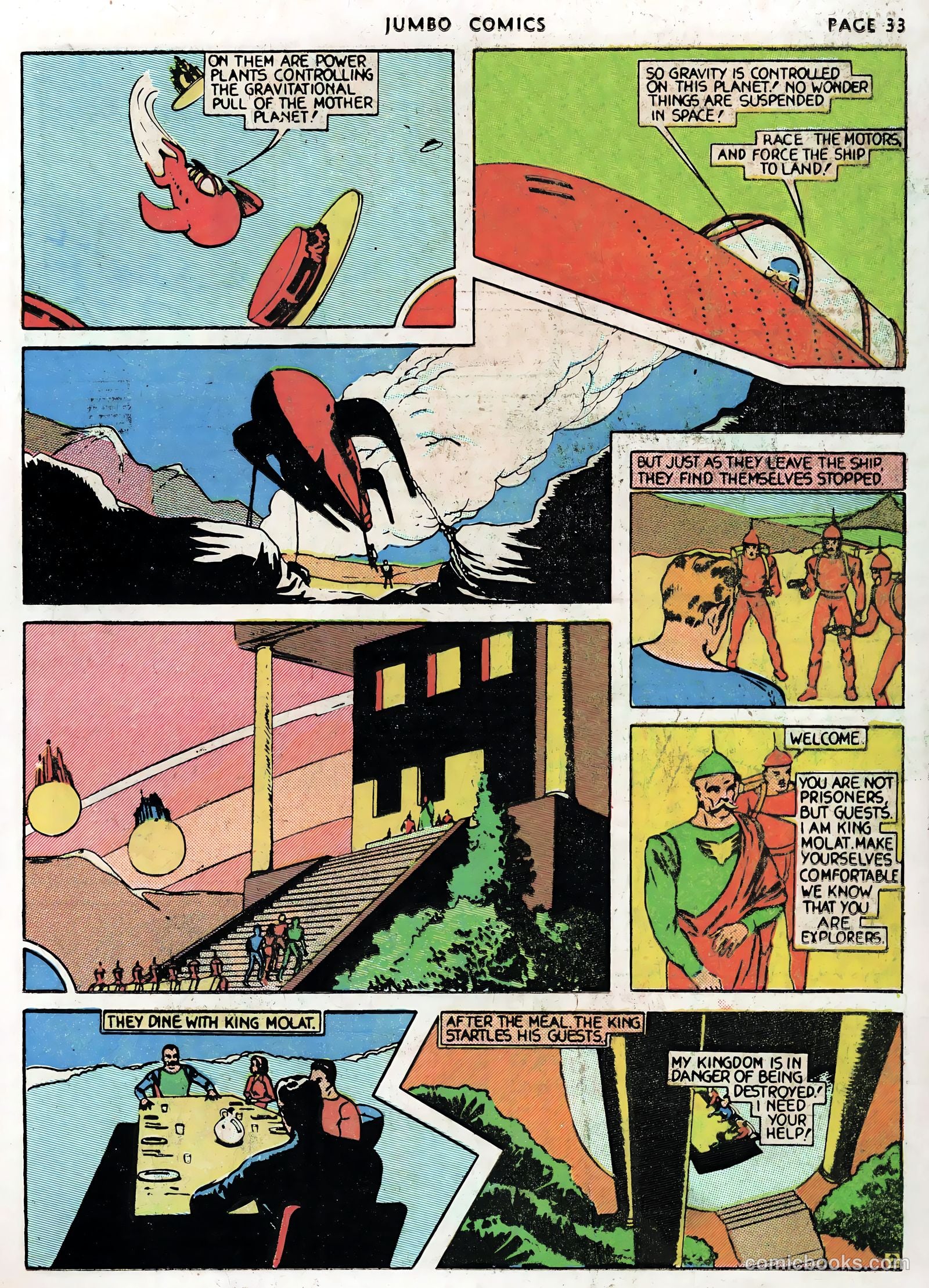 Jumbo Comics #16 (1940) — page 35 of 69