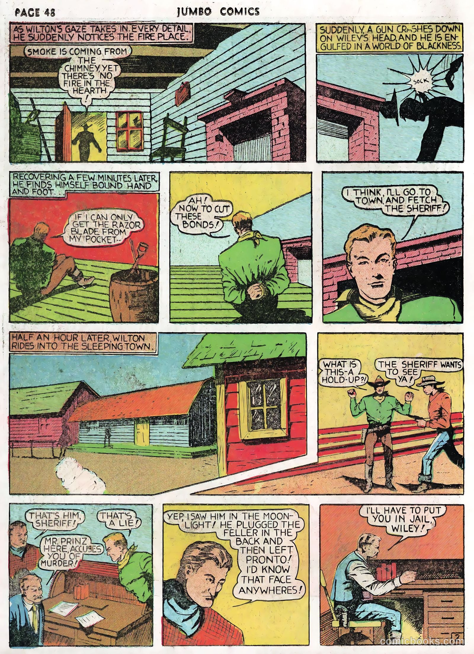 Jumbo Comics #16 (1940) — page 50 of 69