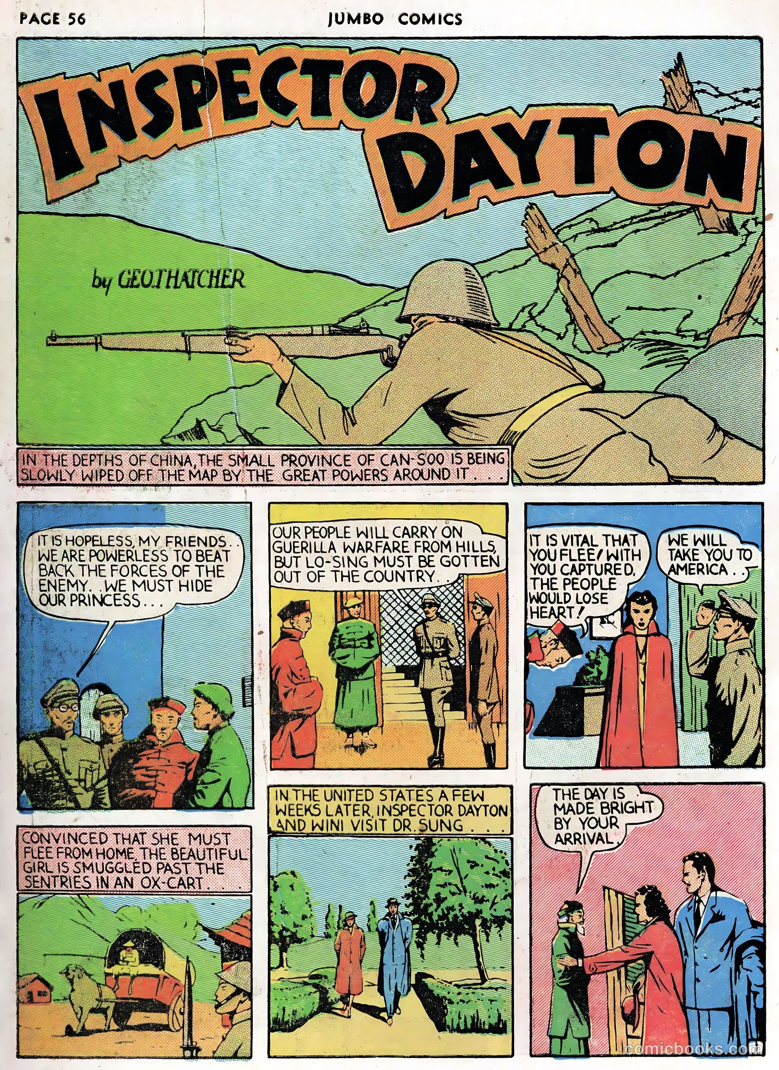 Jumbo Comics #16 (1940) — page 58 of 69