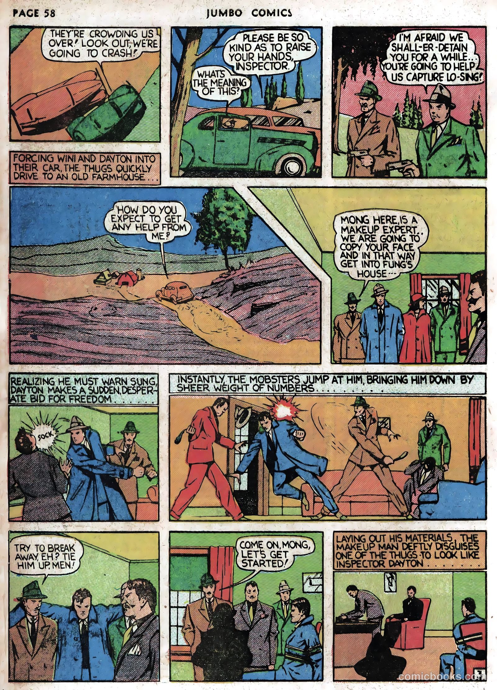 Jumbo Comics #16 (1940) — page 60 of 69