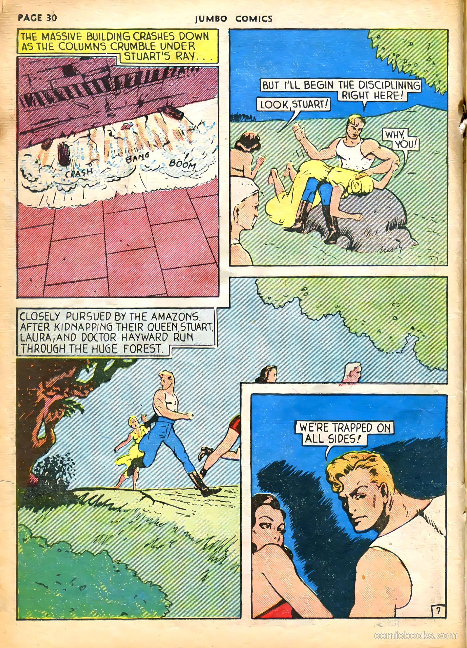 Jumbo Comics #17 (1940) — page 32 of 68