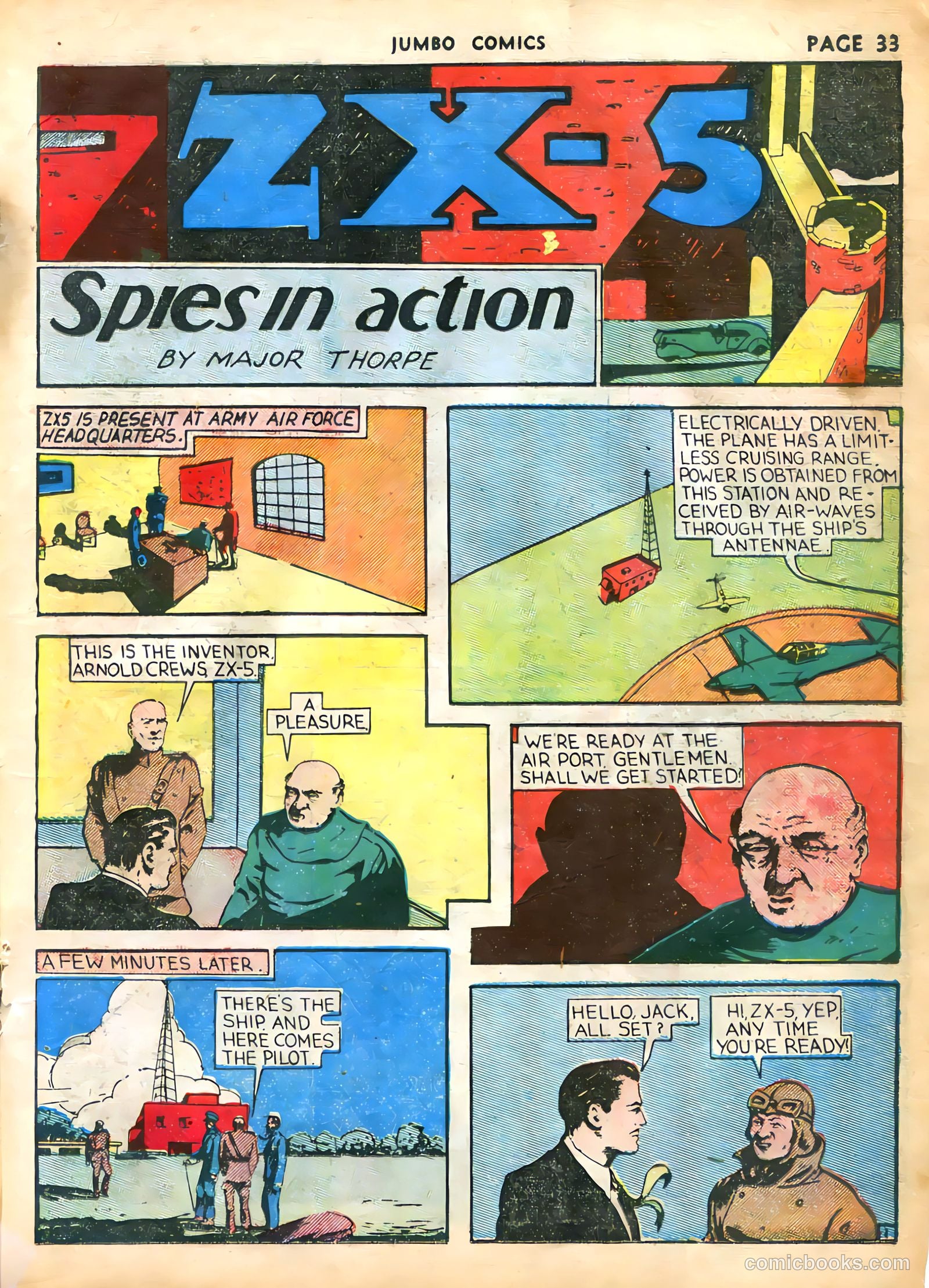Jumbo Comics #17 (1940) — page 35 of 68