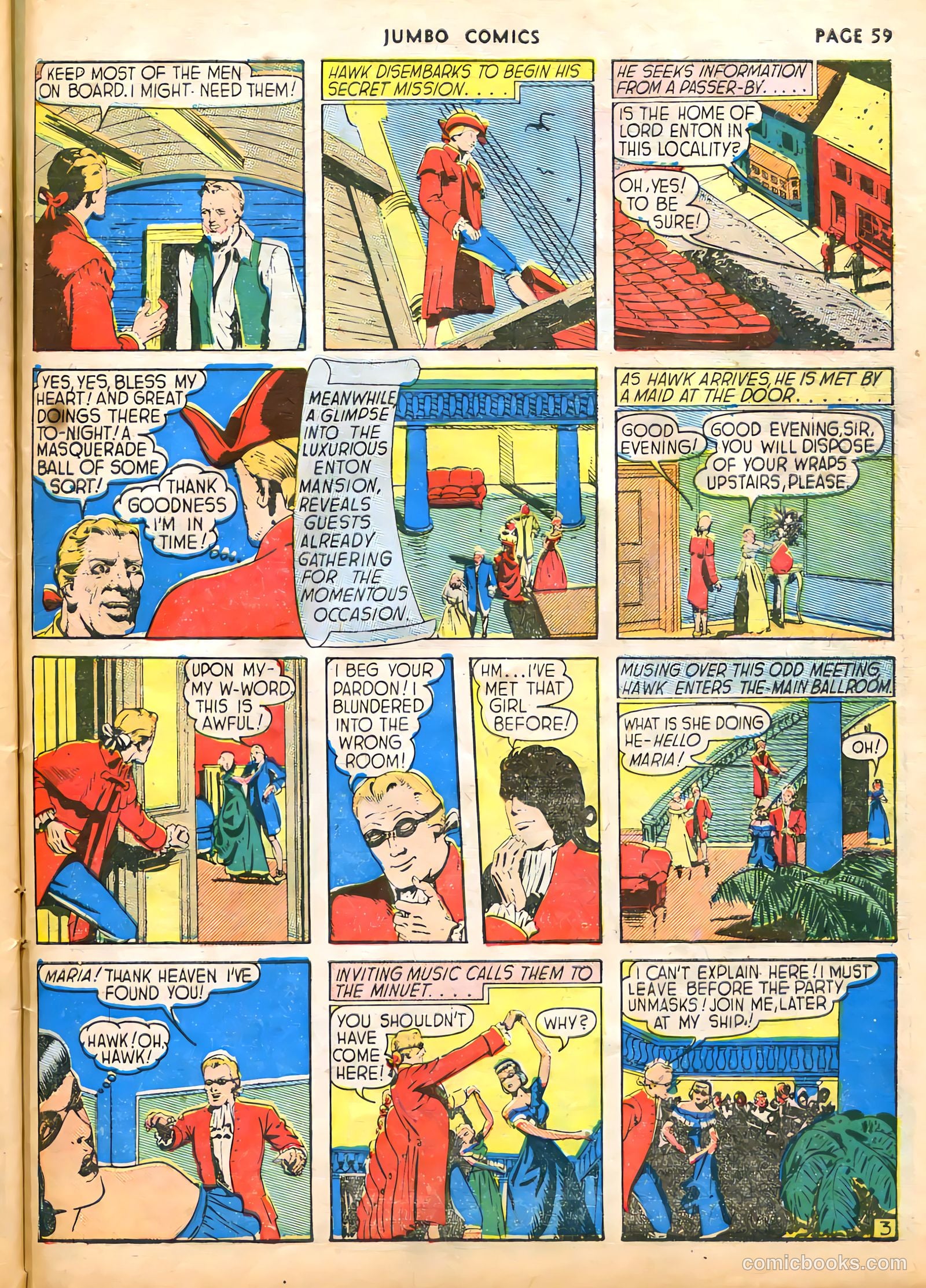 Jumbo Comics #17 (1940) — page 61 of 68