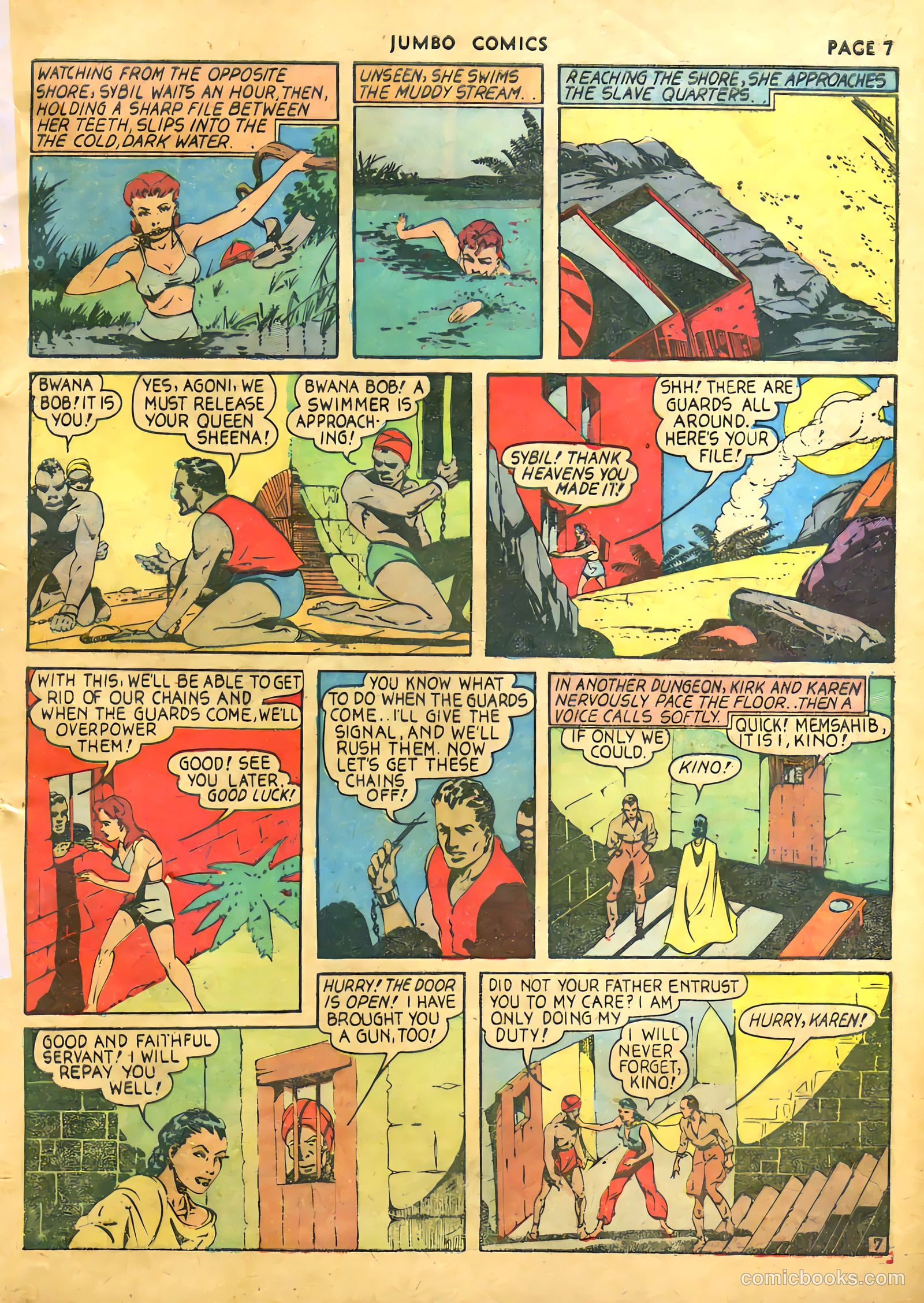 Jumbo Comics #18 (1940) — page 9 of 68