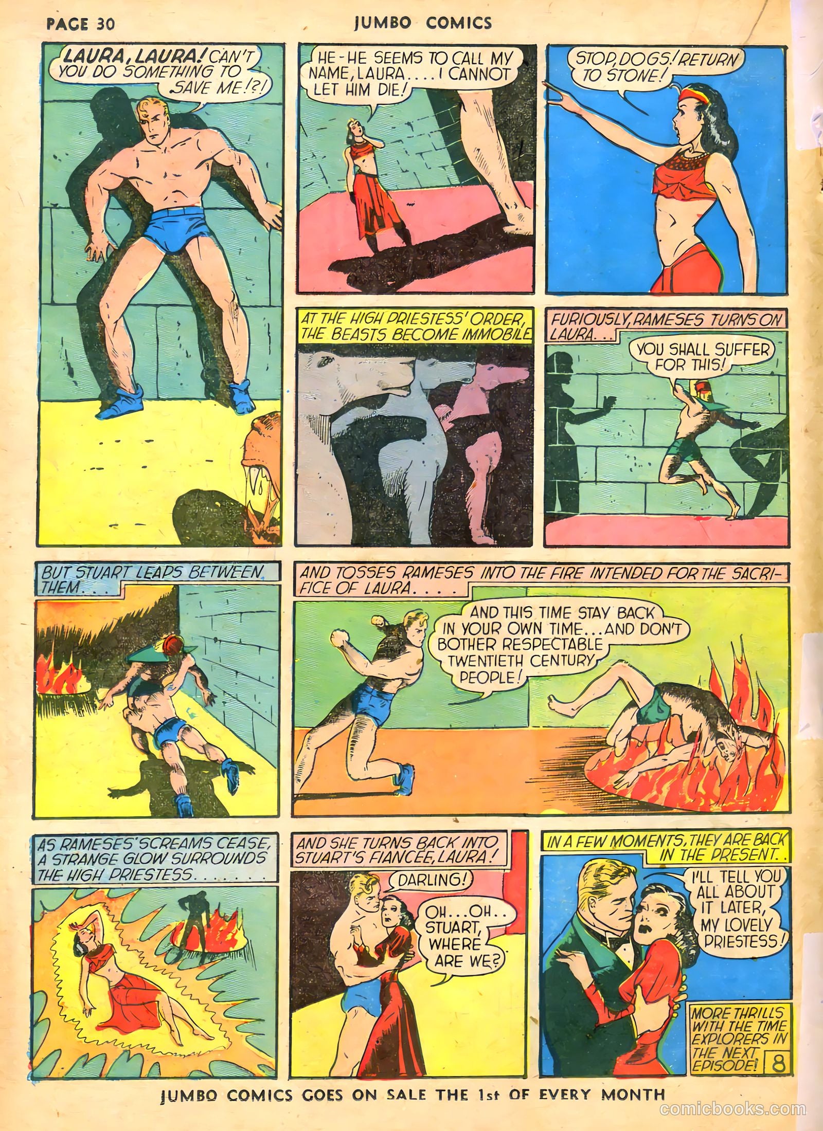 Jumbo Comics #18 (1940) — page 32 of 68