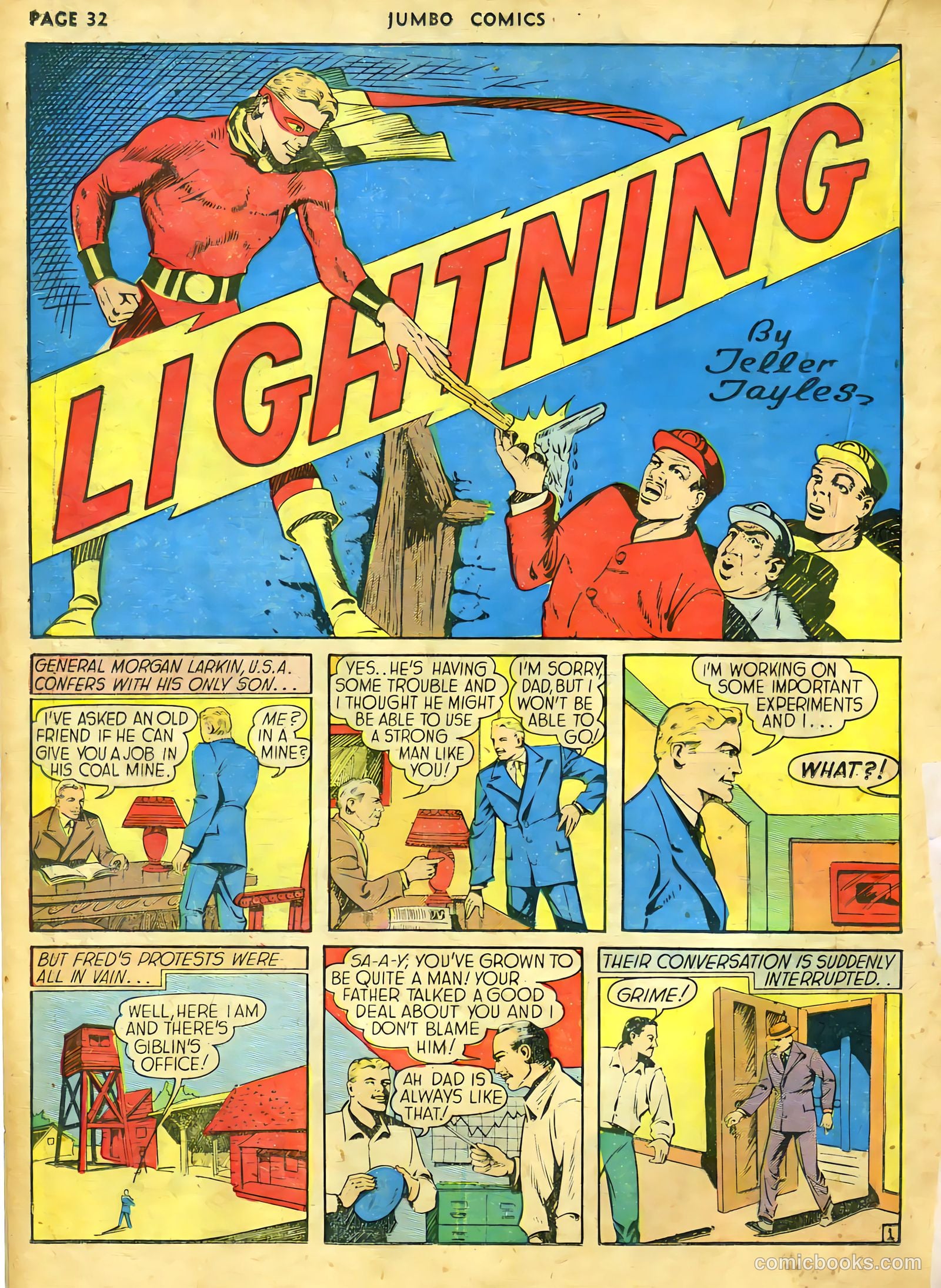Jumbo Comics #18 (1940) — page 34 of 68