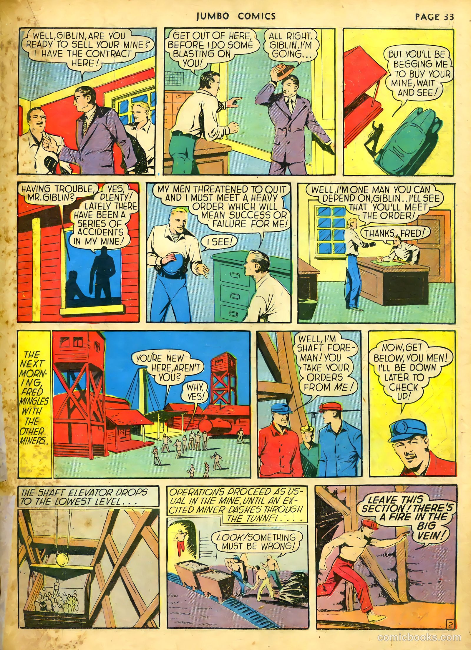 Jumbo Comics #18 (1940) — page 35 of 68