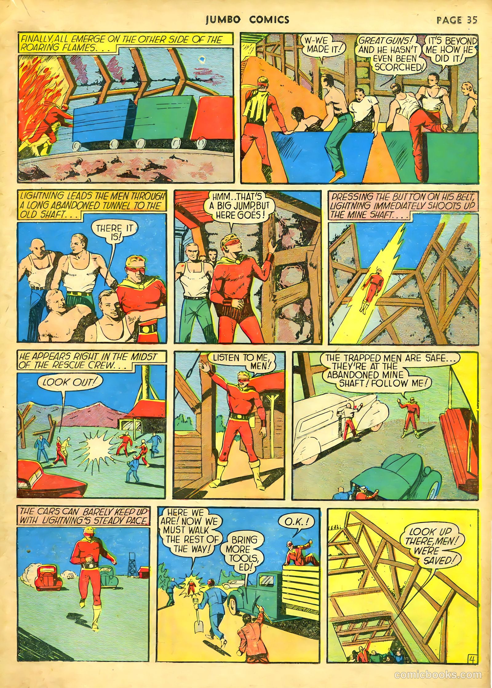 Jumbo Comics #18 (1940) — page 37 of 68