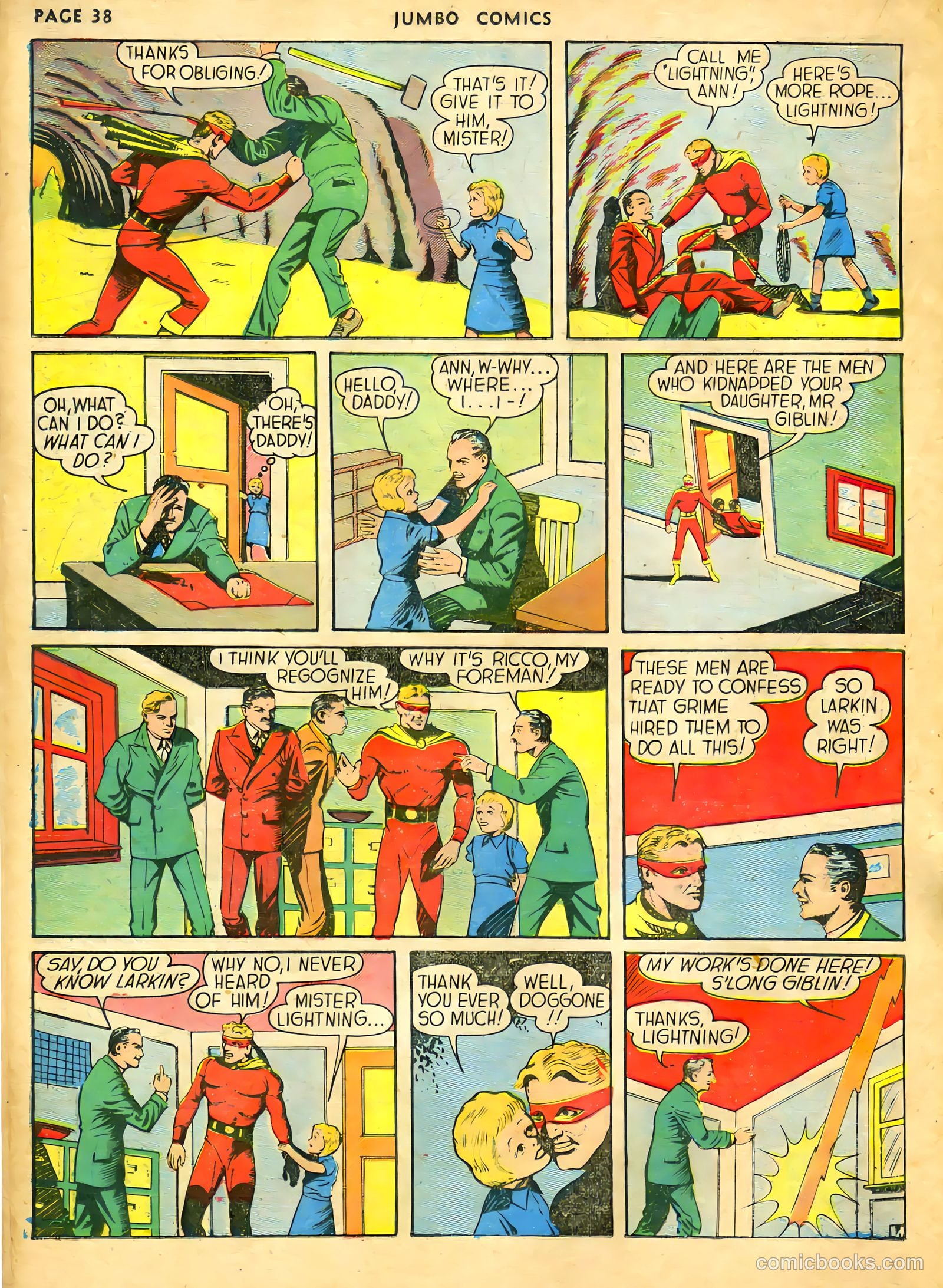 Jumbo Comics #18 (1940) — page 40 of 68