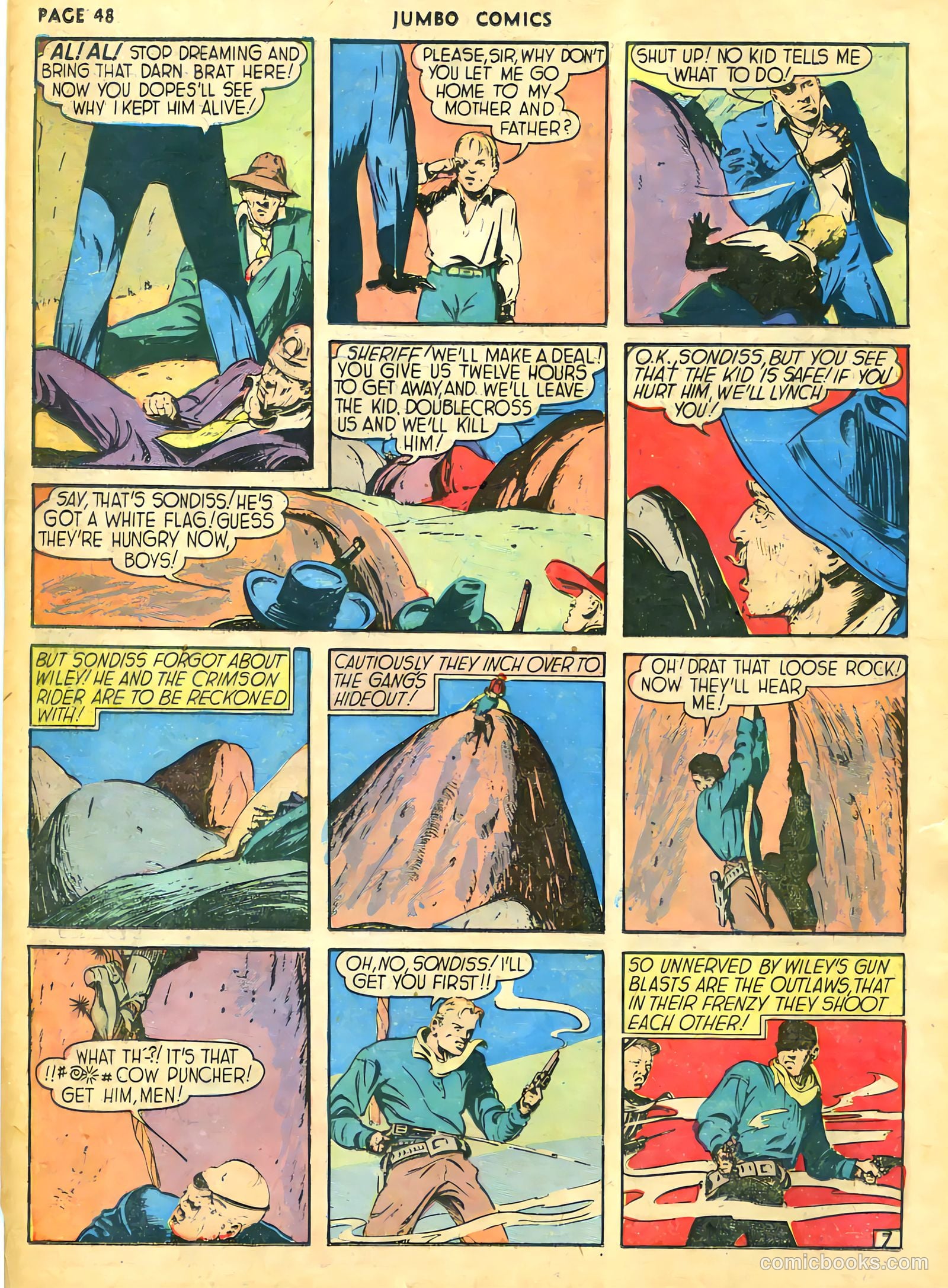 Jumbo Comics #18 (1940) — page 50 of 68