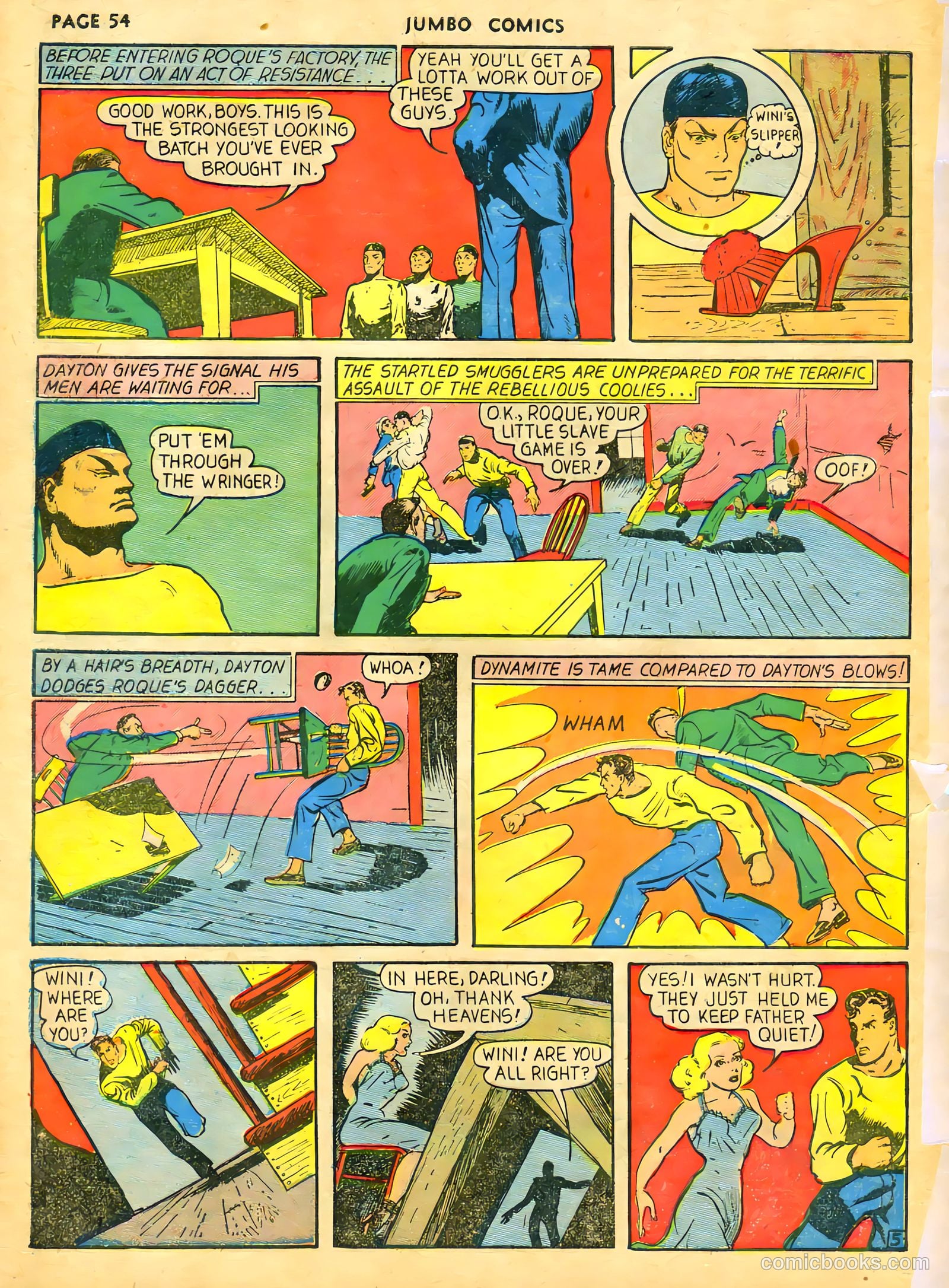 Jumbo Comics #18 (1940) — page 56 of 68