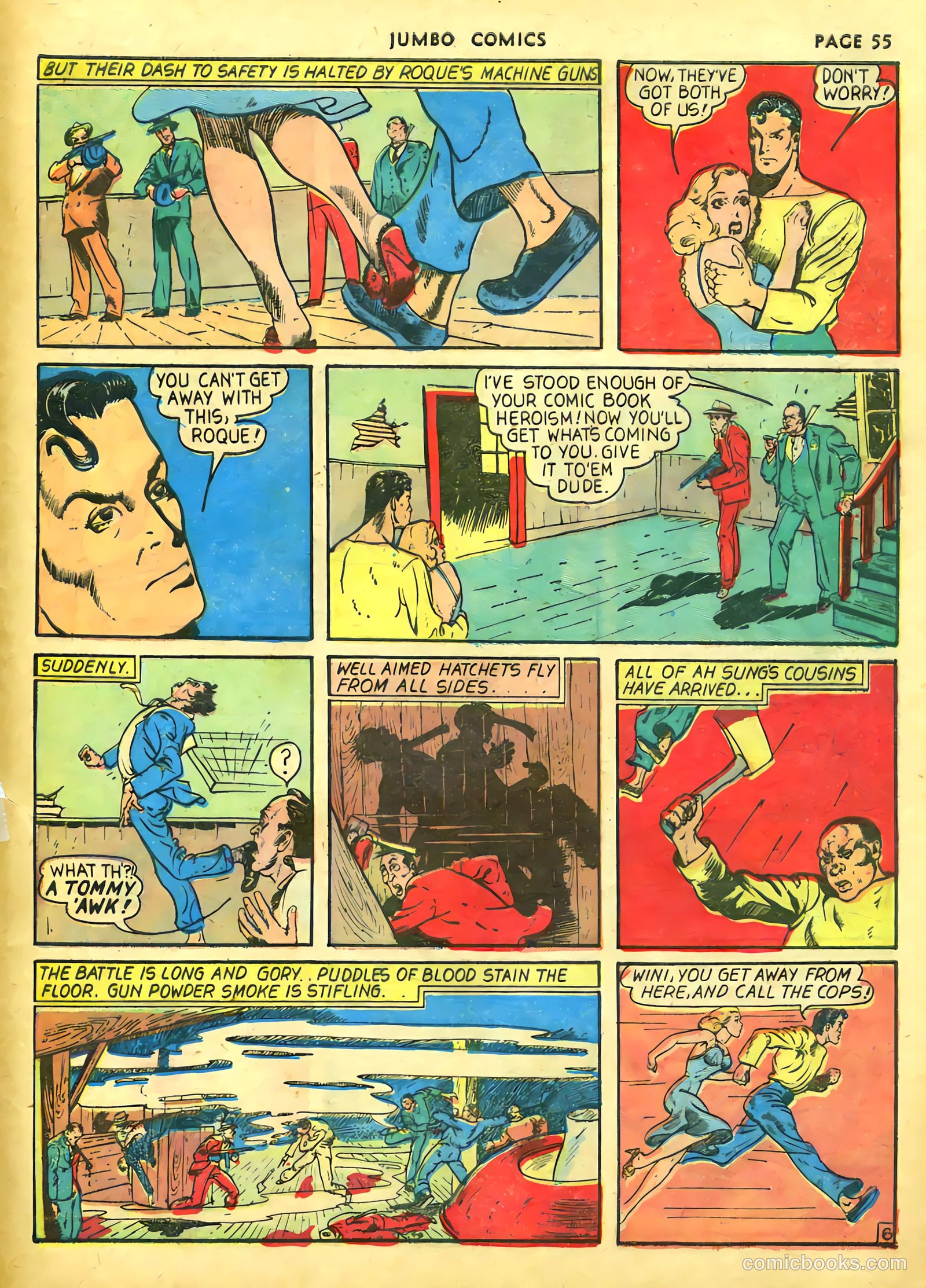 Jumbo Comics #18 (1940) — page 57 of 68