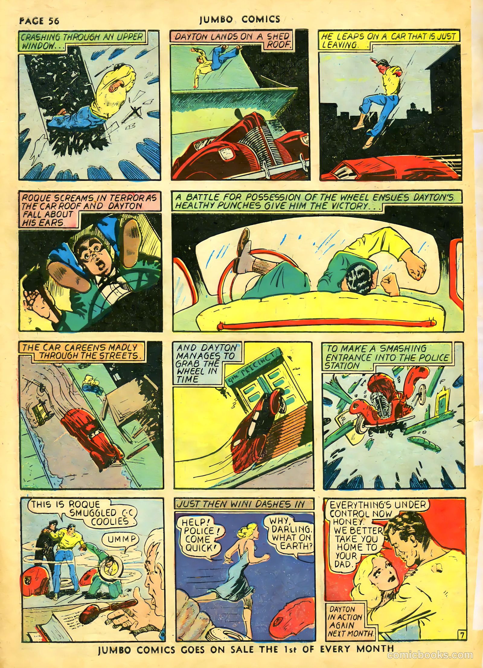 Jumbo Comics #18 (1940) — page 58 of 68