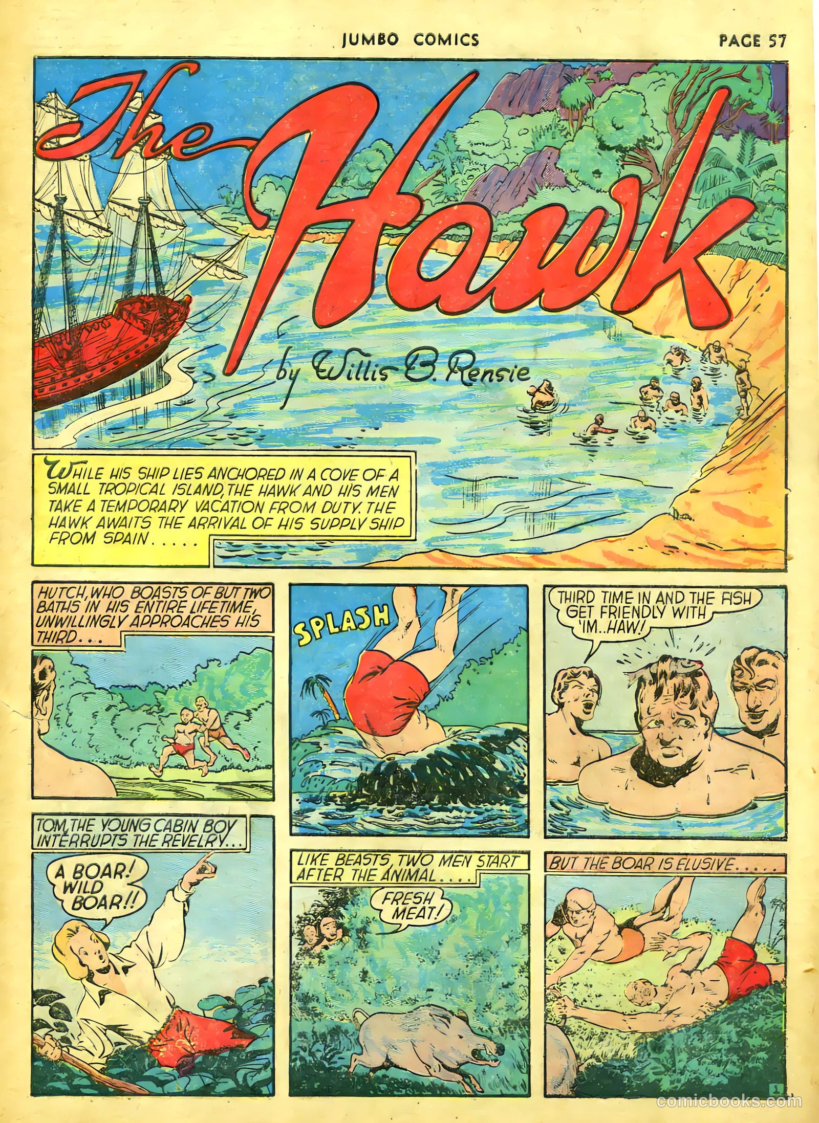 Jumbo Comics #18 (1940) — page 59 of 68