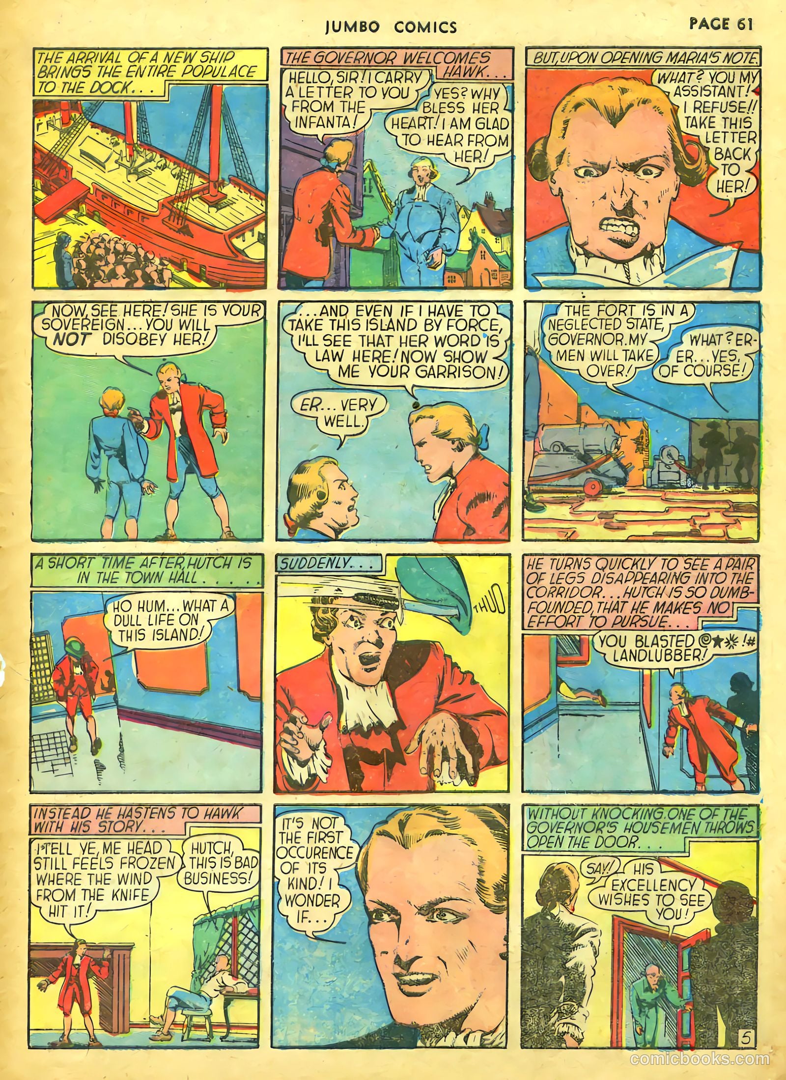 Jumbo Comics #18 (1940) — page 63 of 68
