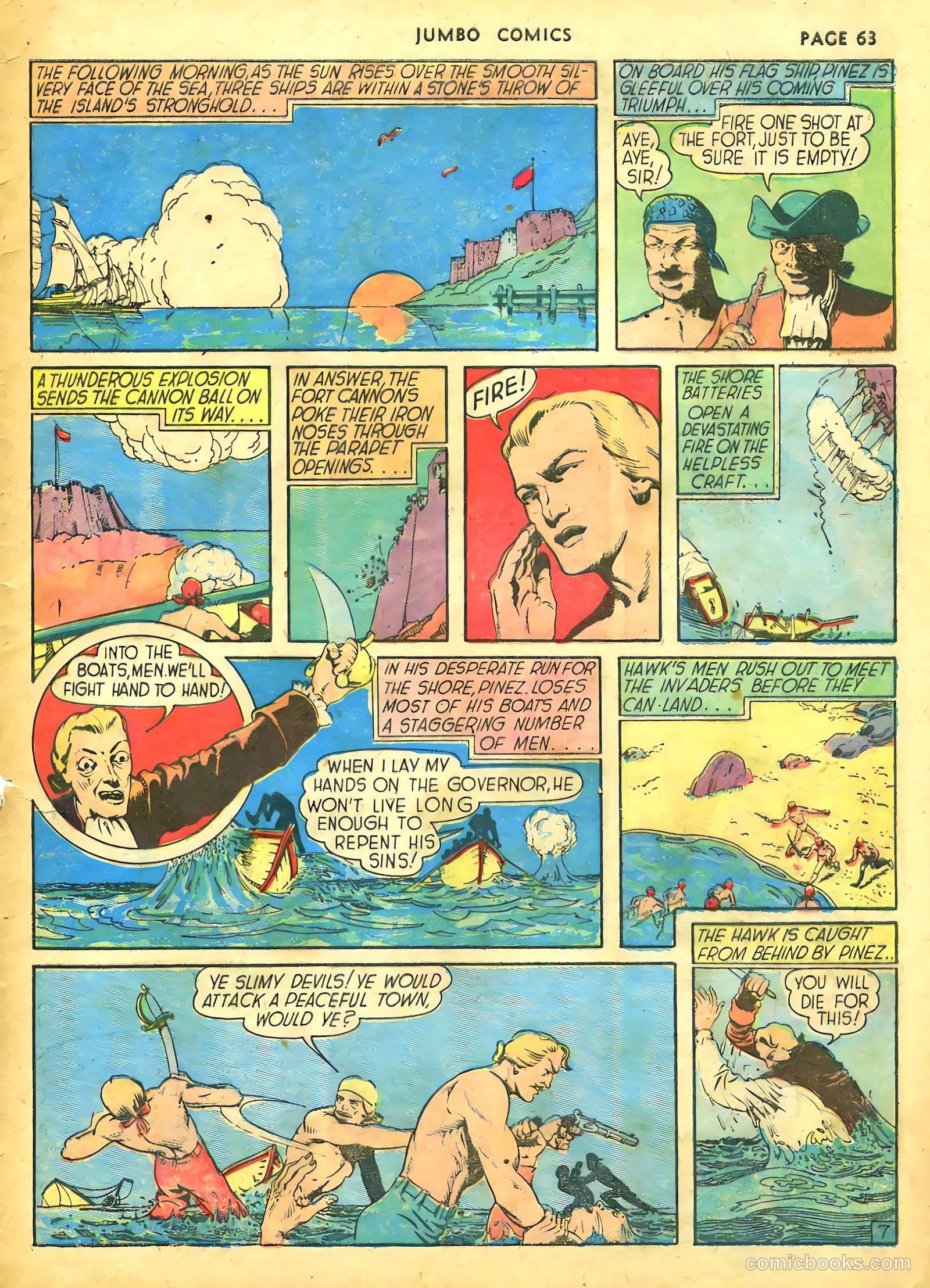 Jumbo Comics #18 (1940) — page 65 of 68
