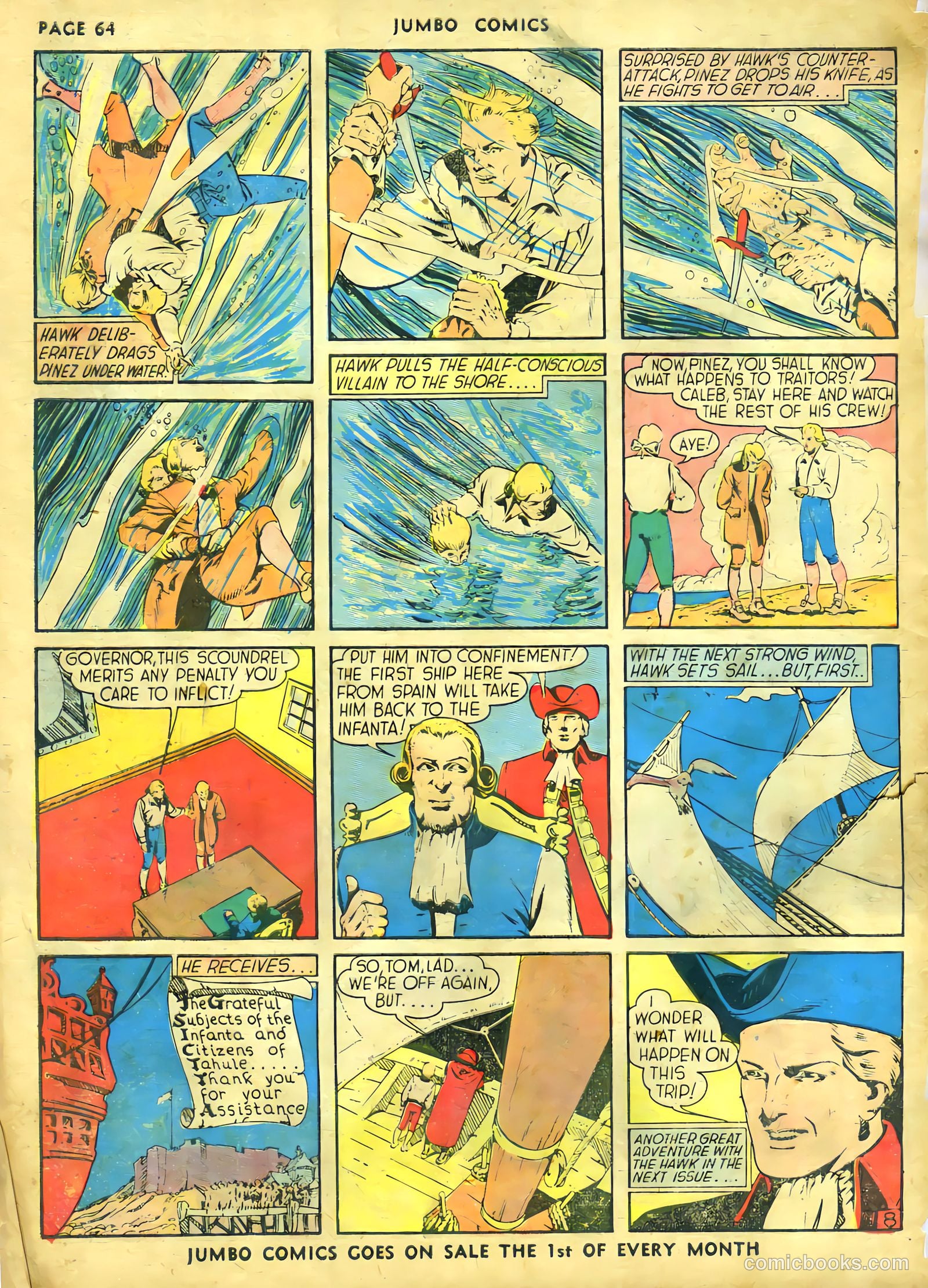Jumbo Comics #18 (1940) — page 66 of 68