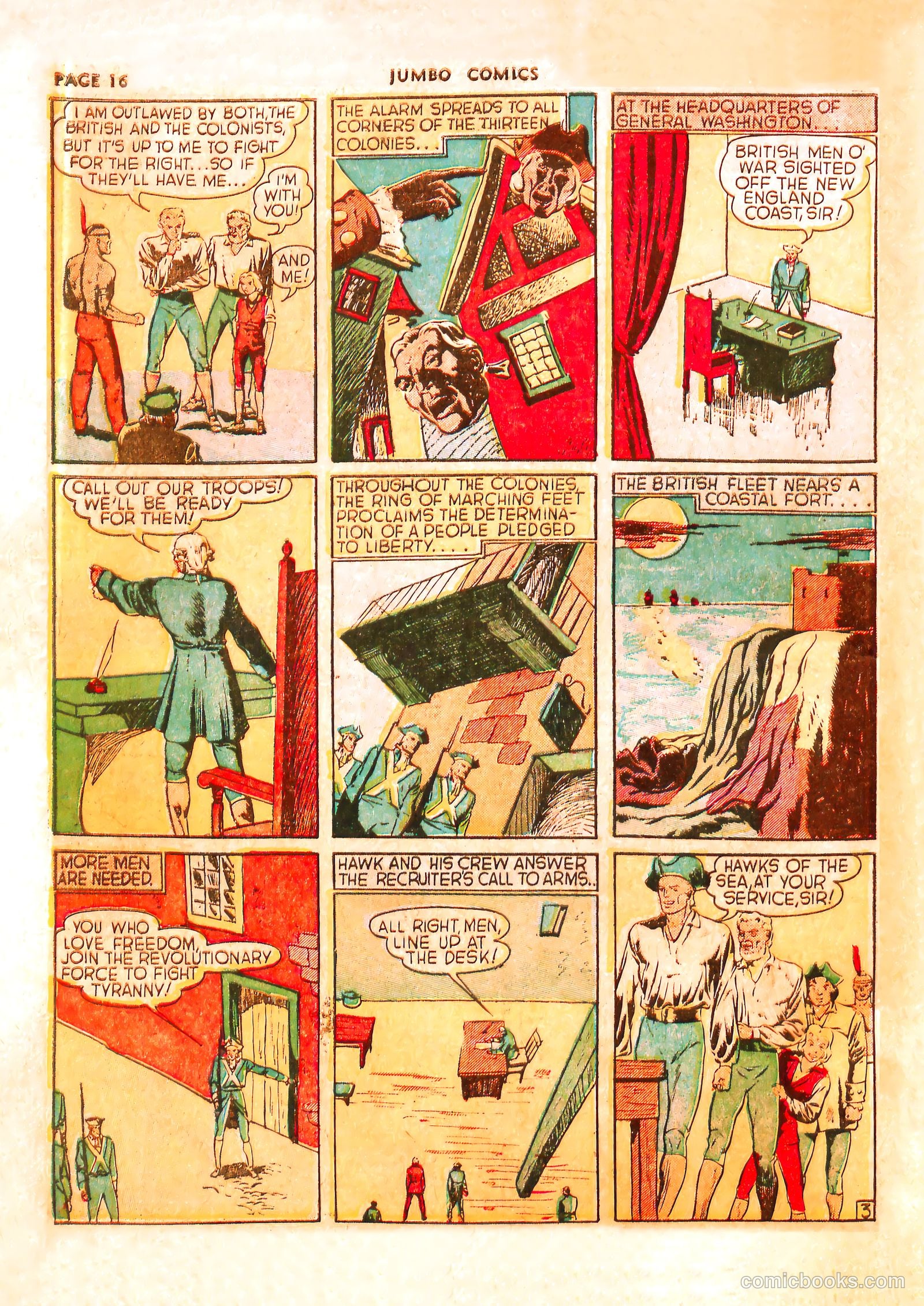 Jumbo Comics #19 (1940) — page 18 of 68