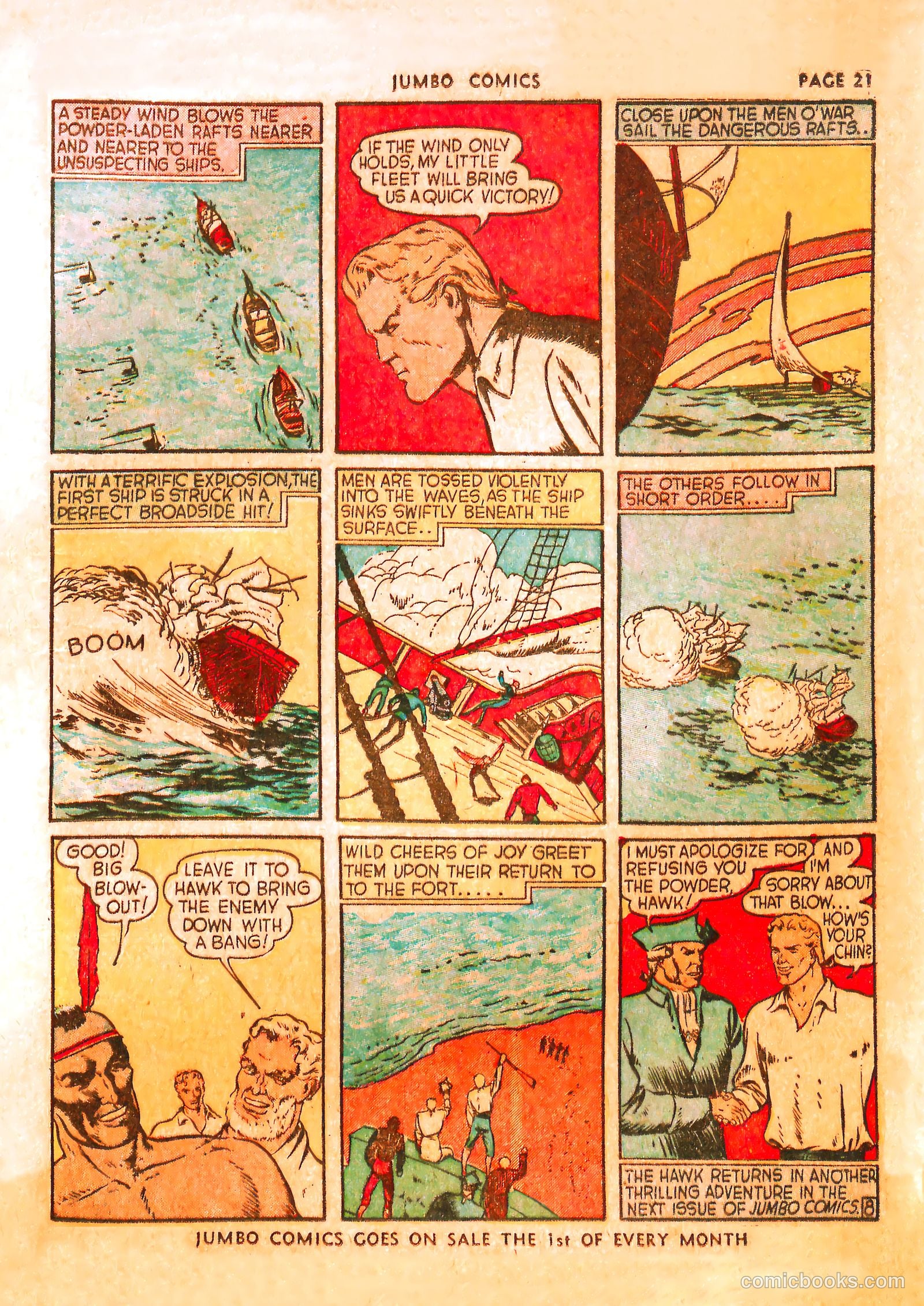Jumbo Comics #19 (1940) — page 23 of 68