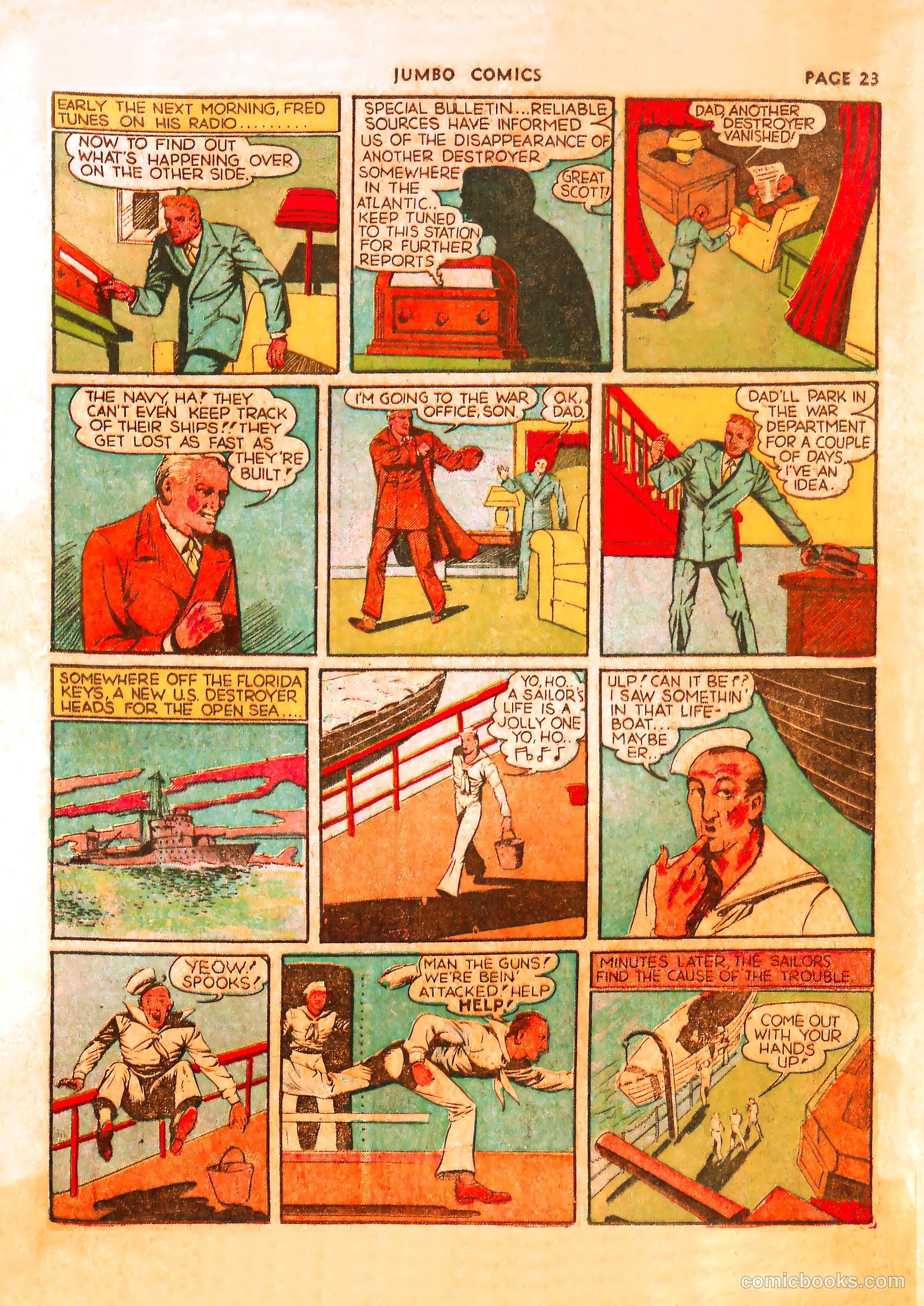 Jumbo Comics #19 (1940) — page 25 of 68