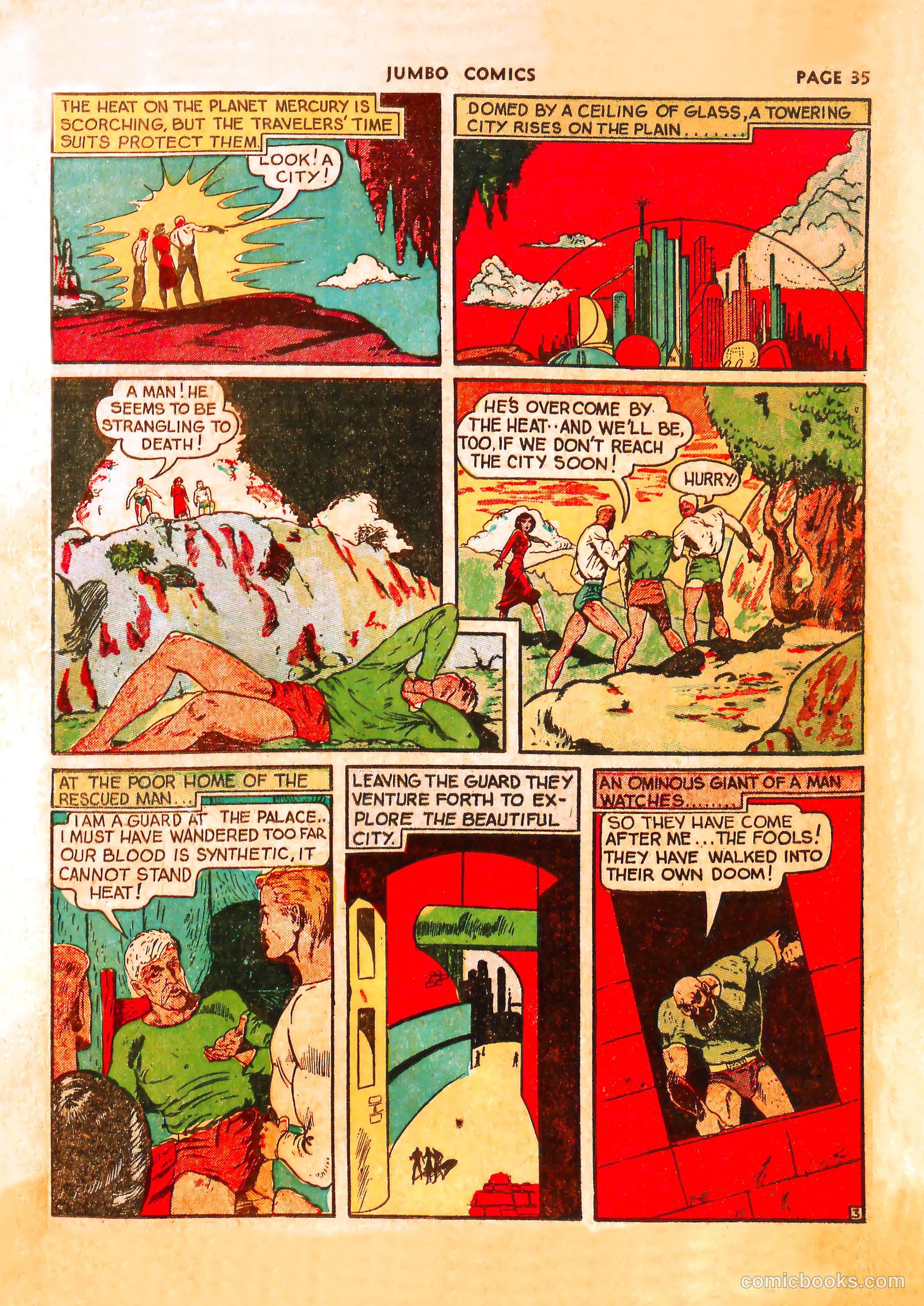 Jumbo Comics #19 (1940) — page 37 of 68