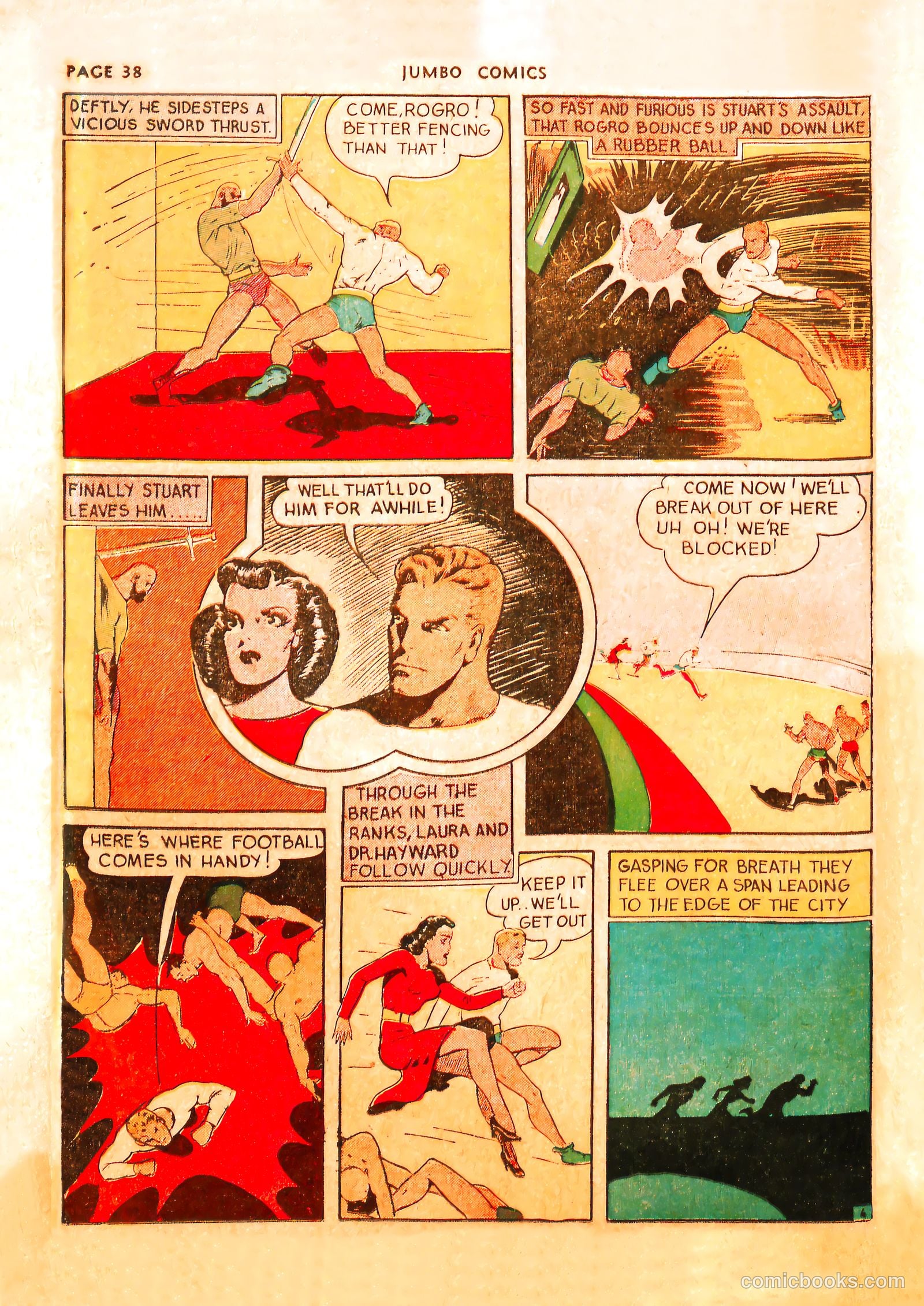 Jumbo Comics #19 (1940) — page 40 of 68