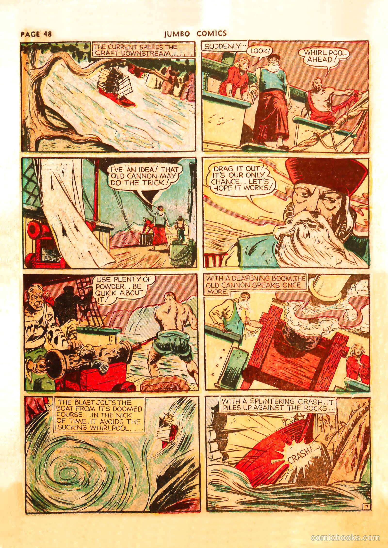 Jumbo Comics #19 (1940) — page 50 of 68