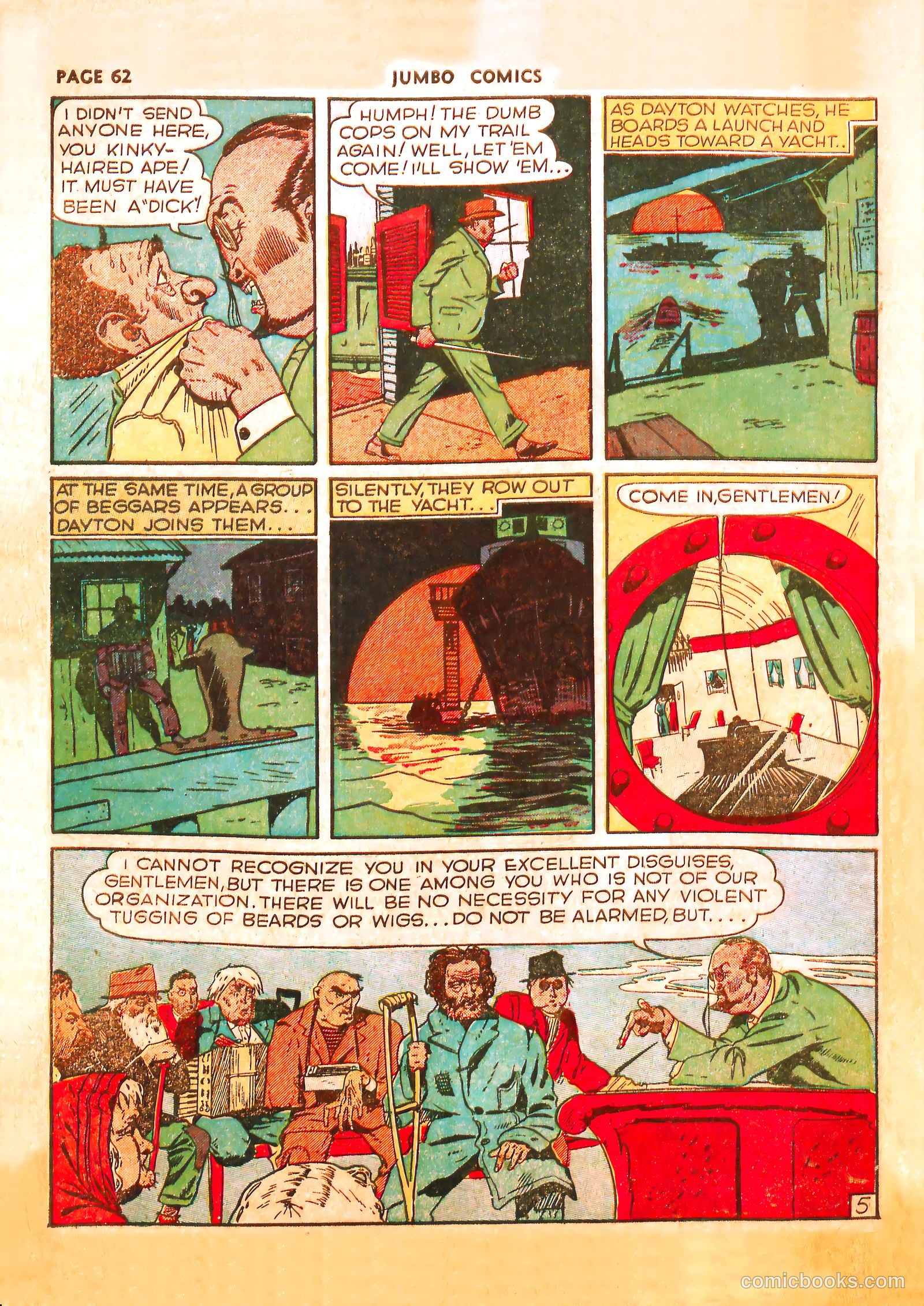 Jumbo Comics #19 (1940) — page 64 of 68