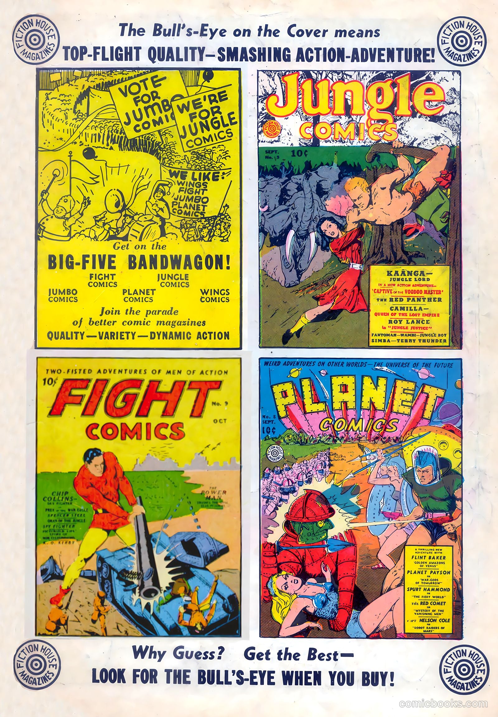 Jumbo Comics #19 (1940) — page 67 of 68