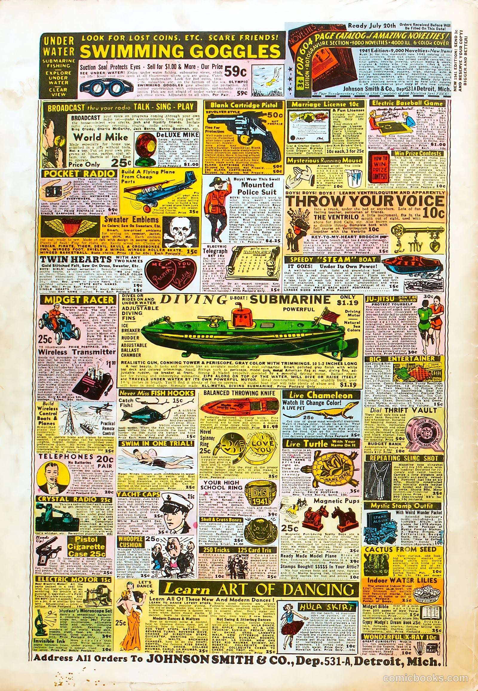 Jumbo Comics #19 (1940) — page 68 of 68