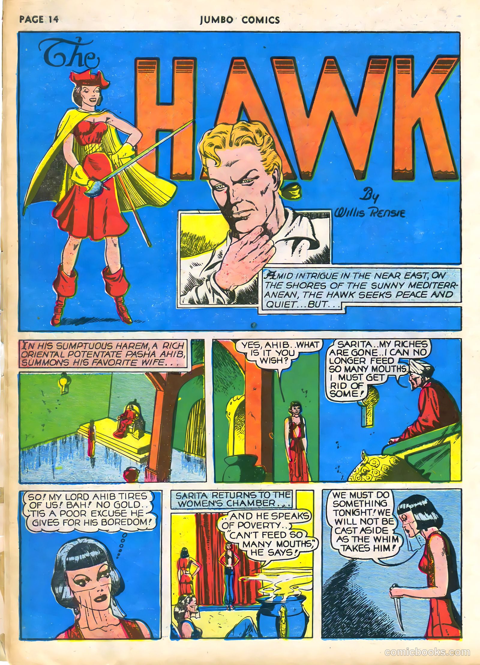 Jumbo Comics #20 (1940) — page 17 of 69