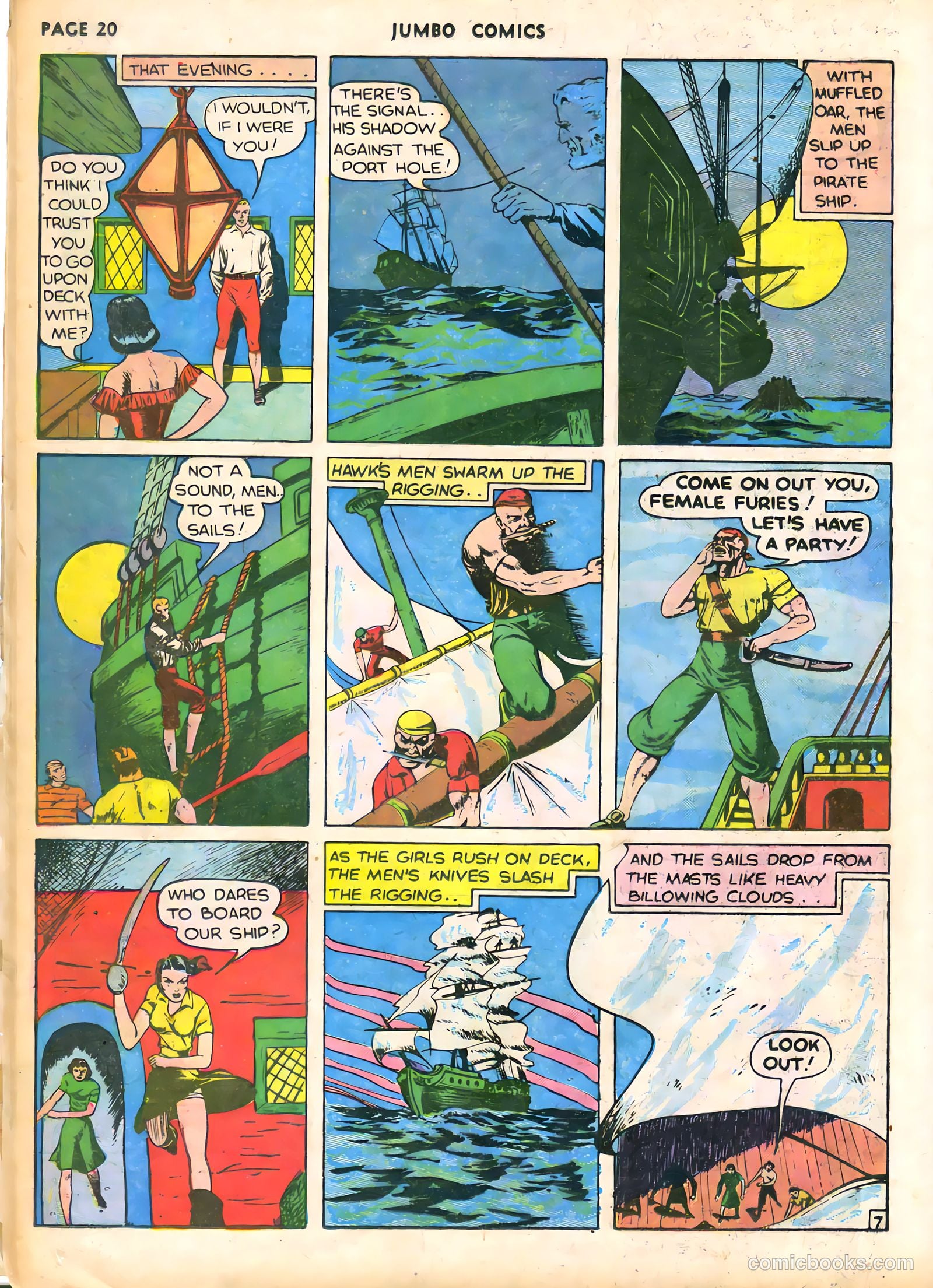 Jumbo Comics #20 (1940) — page 23 of 69