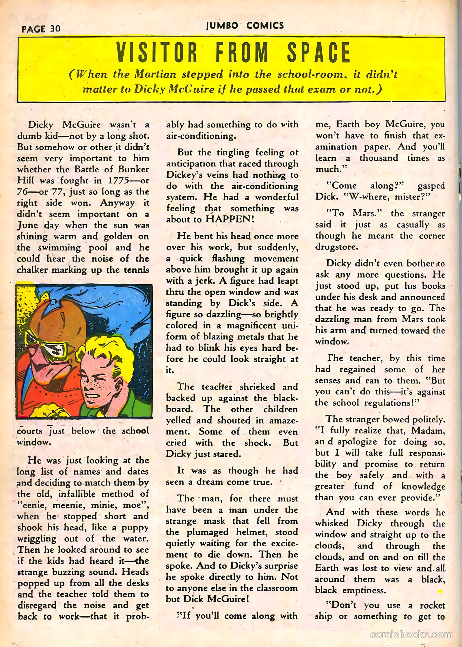 Jumbo Comics #20 (1940) — page 33 of 69