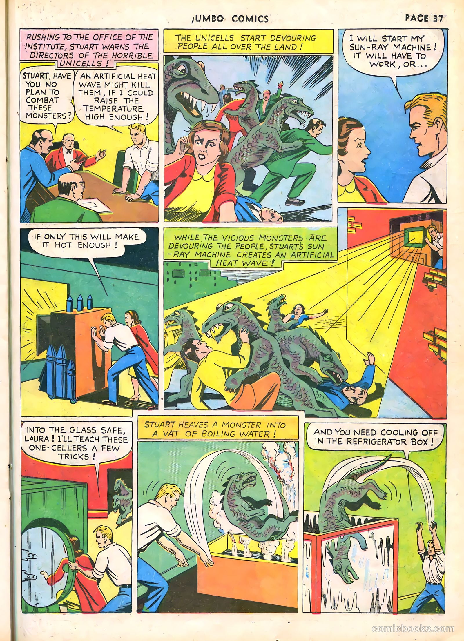 Jumbo Comics #20 (1940) — page 40 of 69