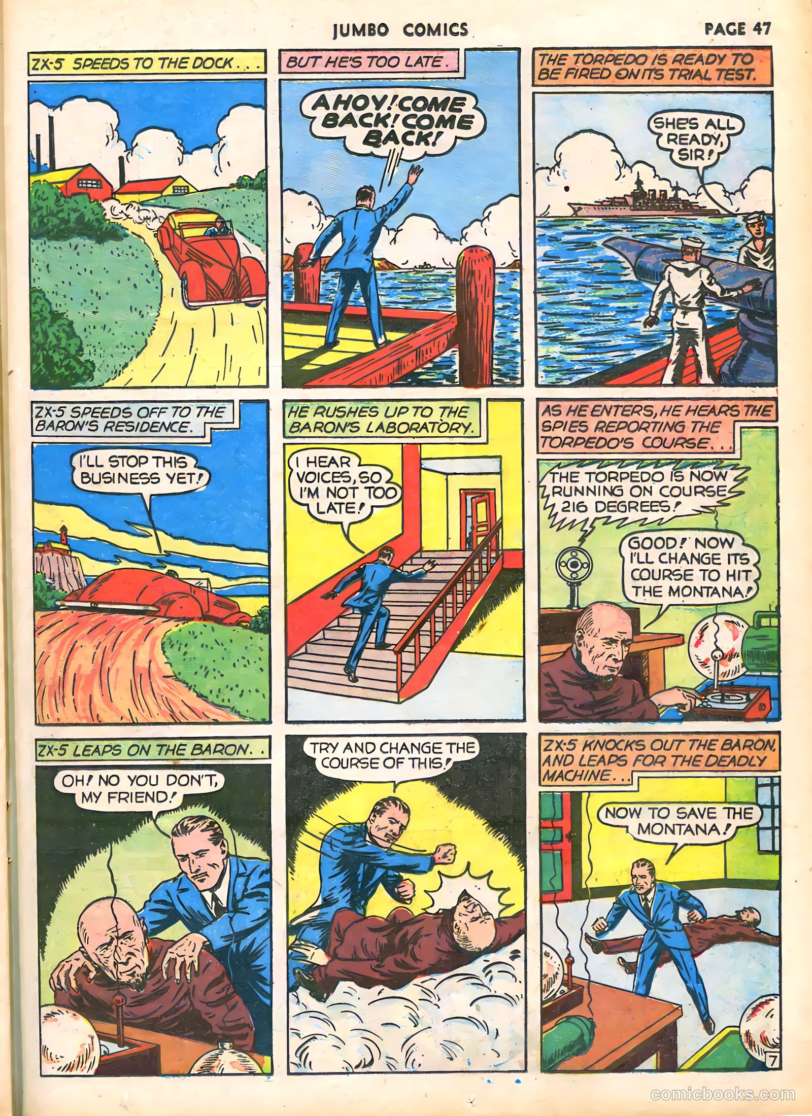 Jumbo Comics #20 (1940) — page 50 of 69