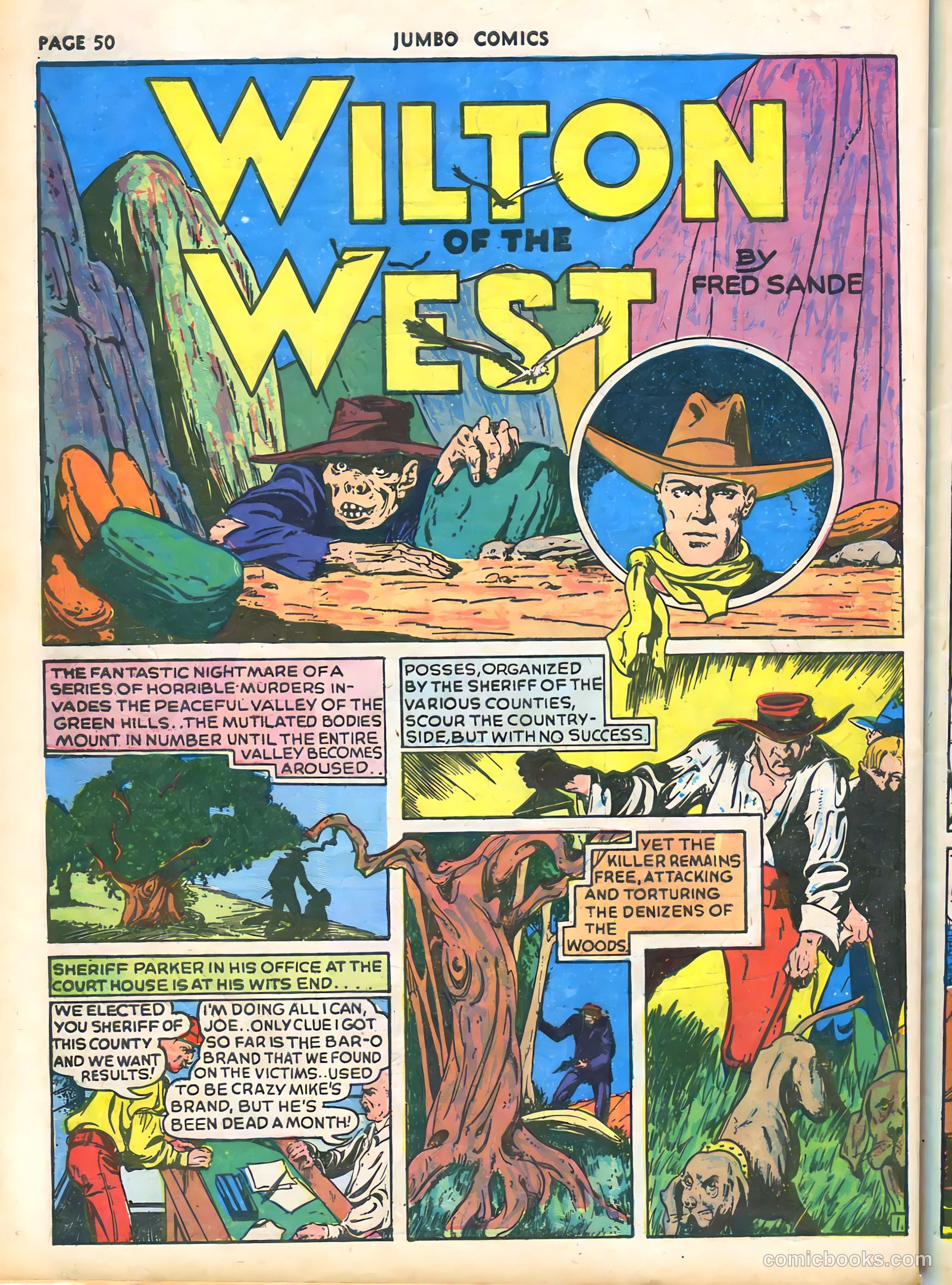 Jumbo Comics #20 (1940) — page 53 of 69
