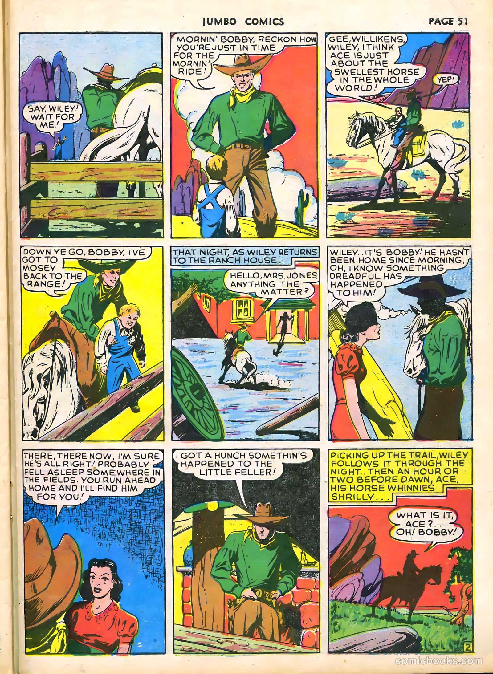 Jumbo Comics #20 (1940) — page 54 of 69