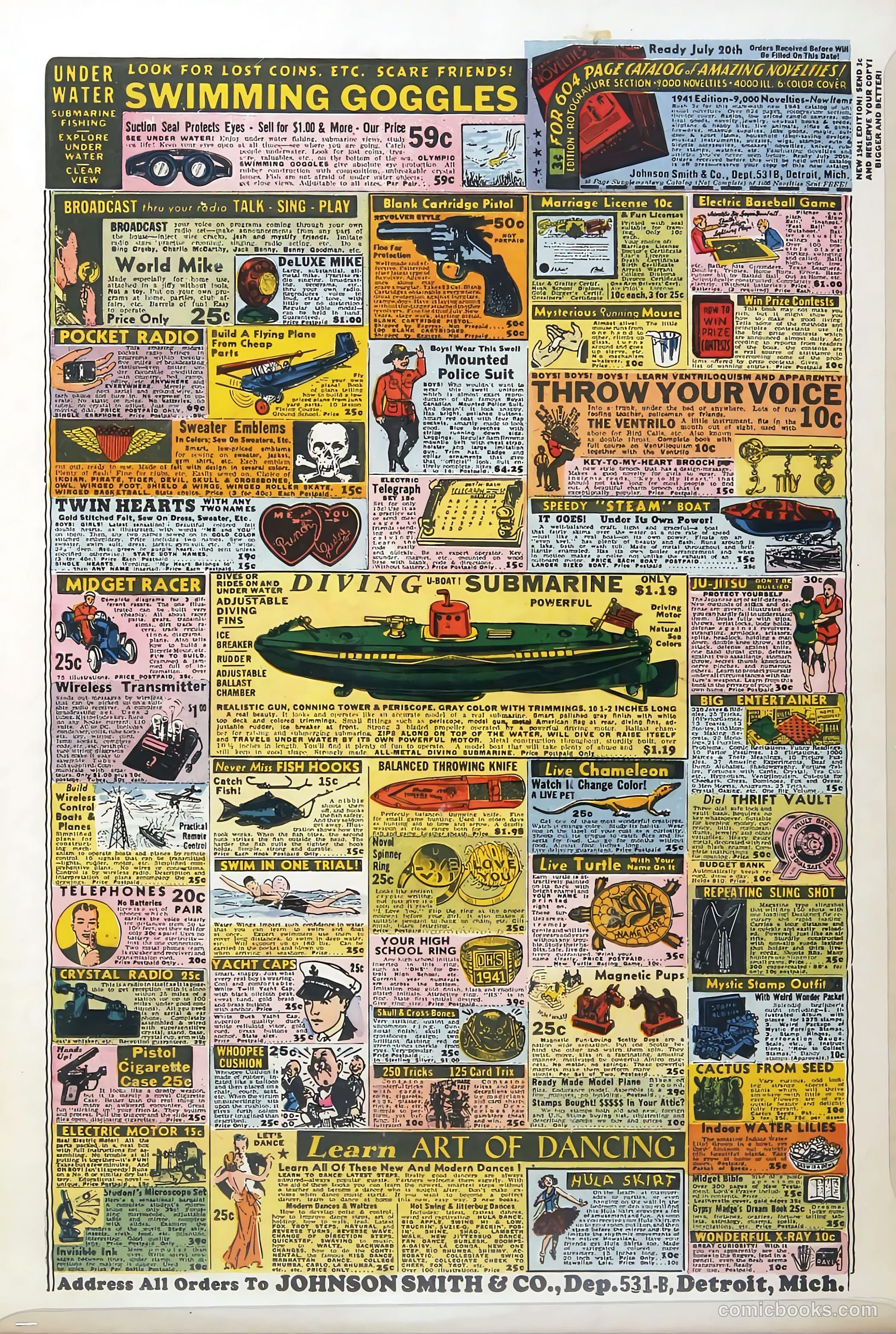Jumbo Comics #20 (1940) — page 69 of 69