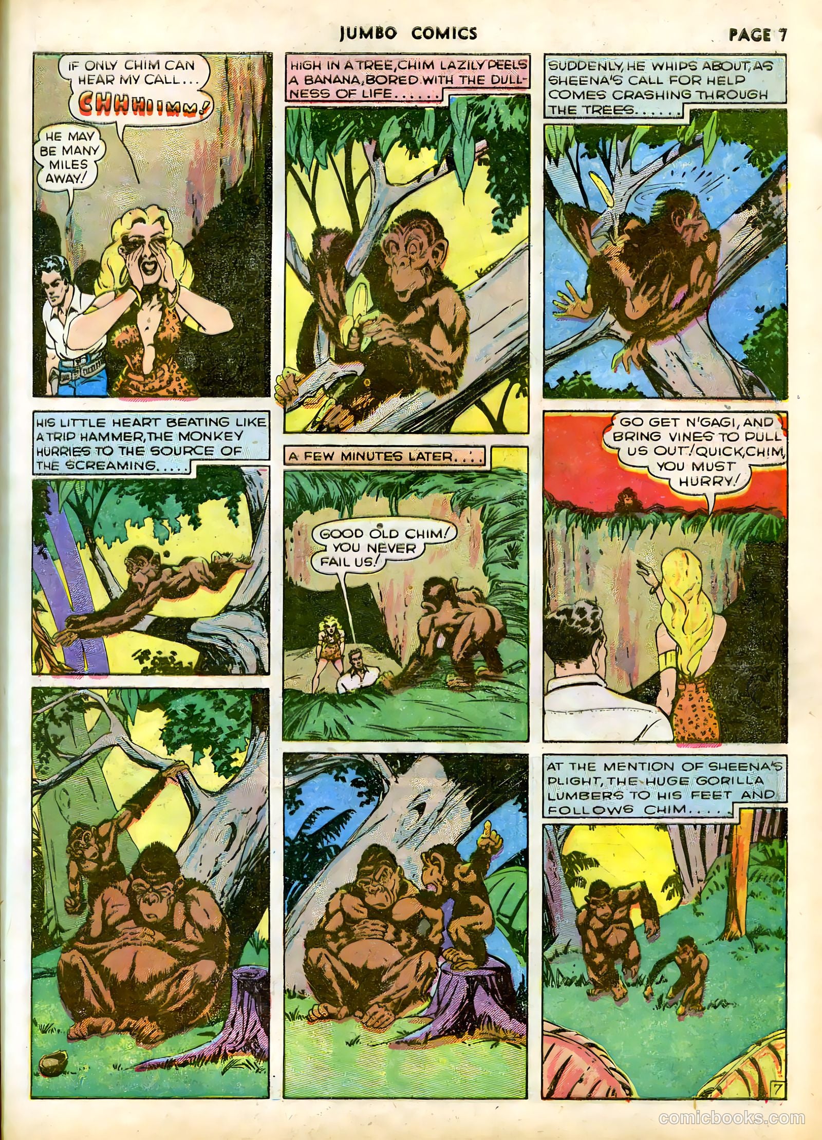Jumbo Comics #21 (1940) — page 9 of 68