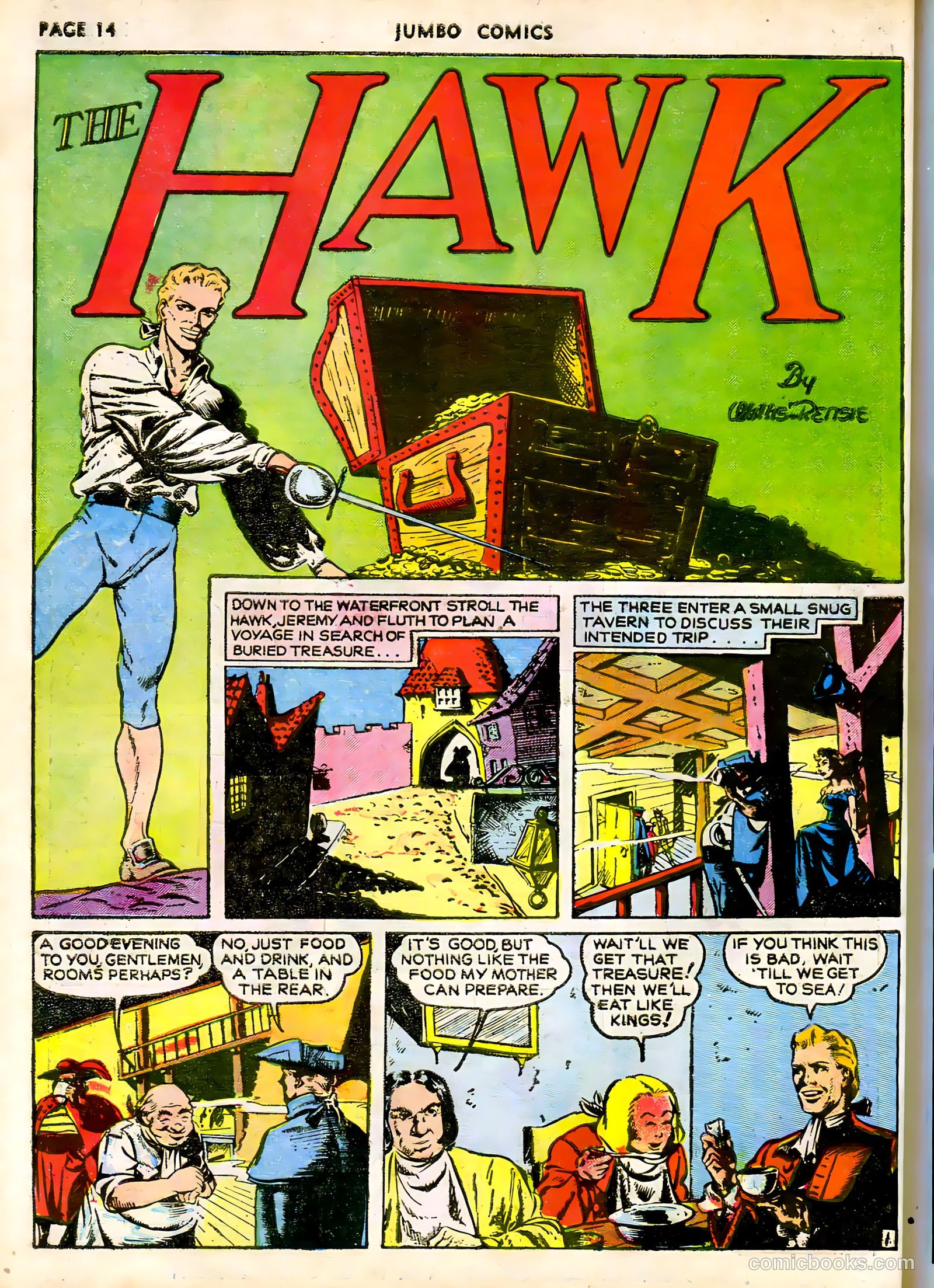 Jumbo Comics #21 (1940) — page 16 of 68