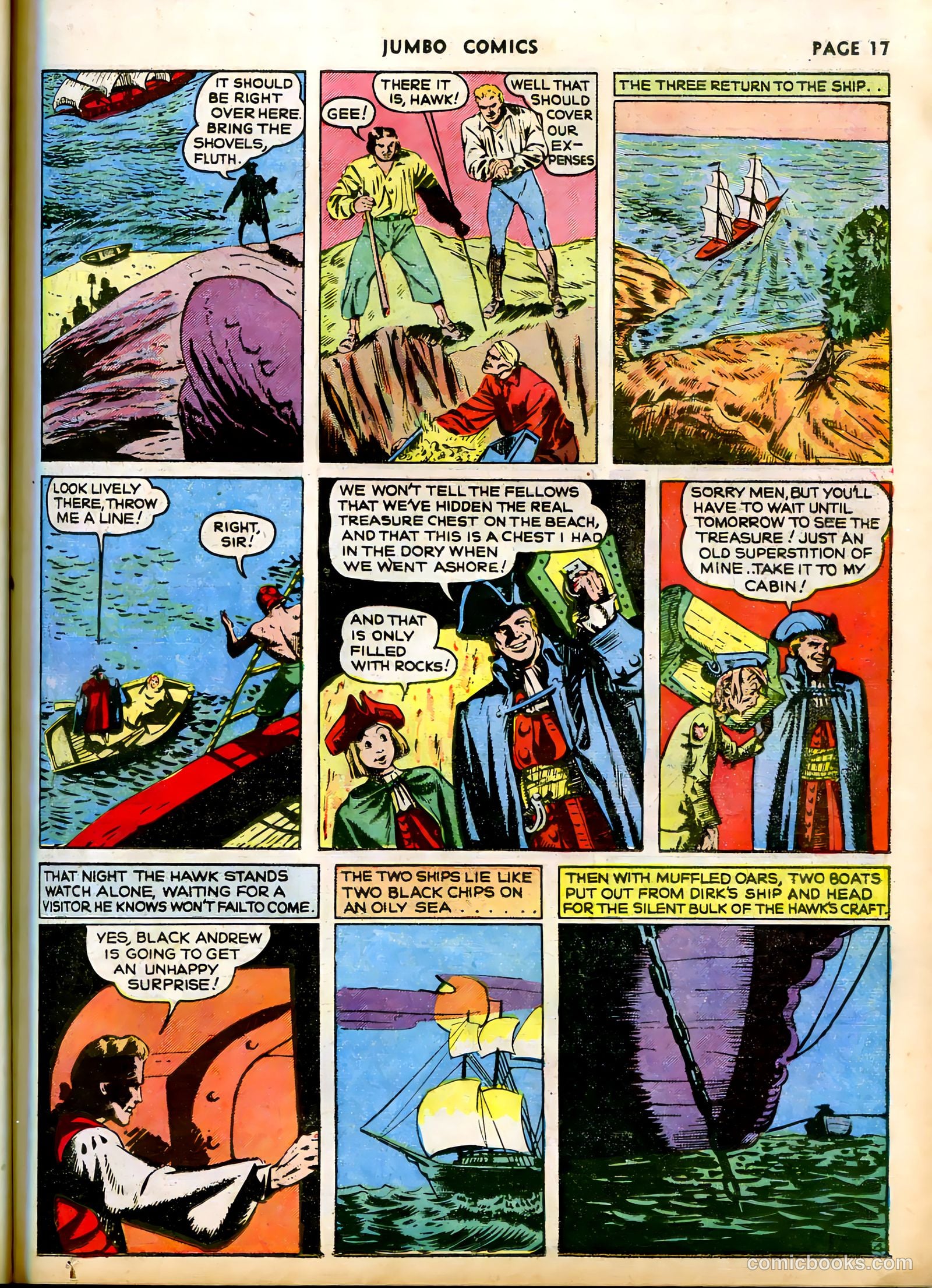 Jumbo Comics #21 (1940) — page 19 of 68