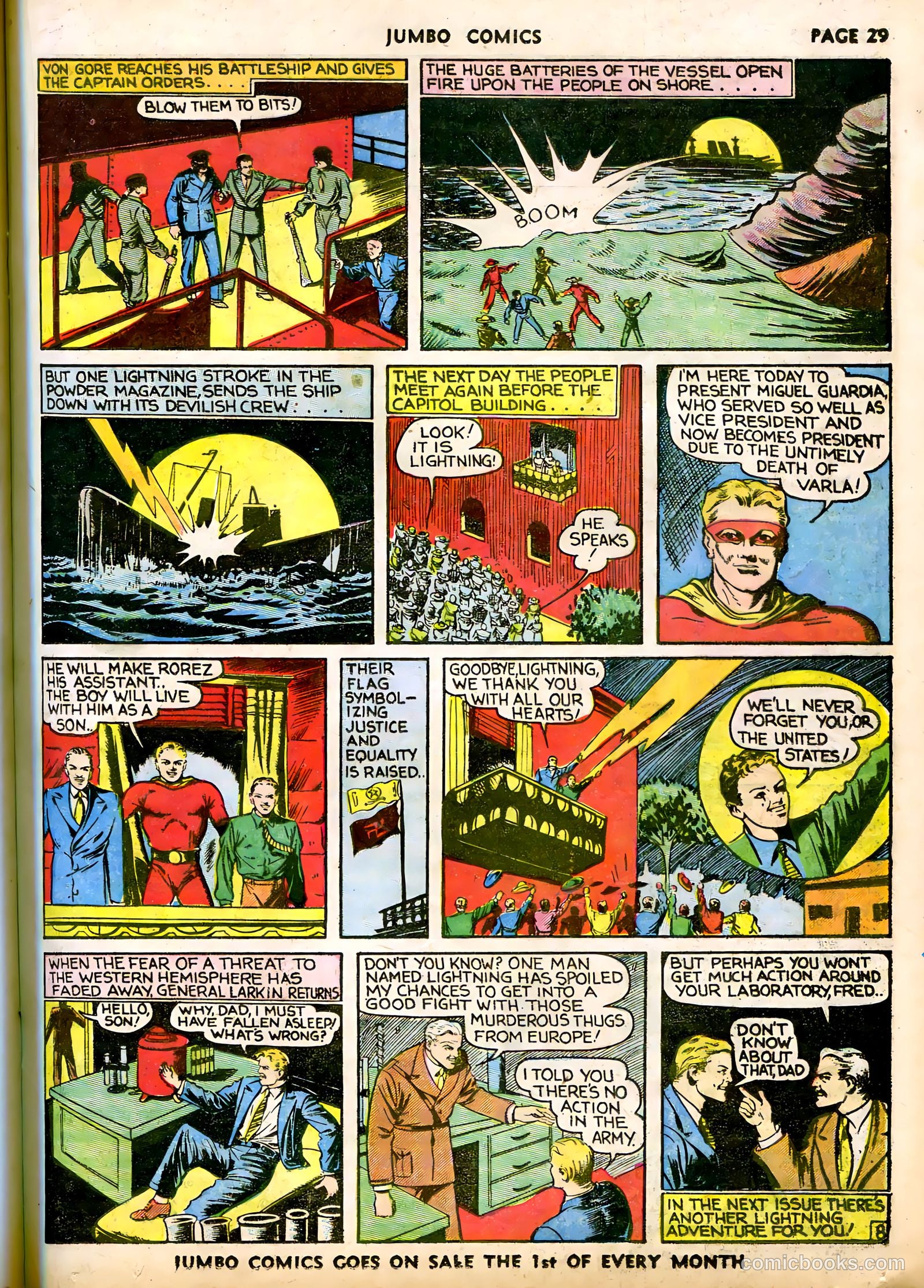 Jumbo Comics #21 (1940) — page 31 of 68