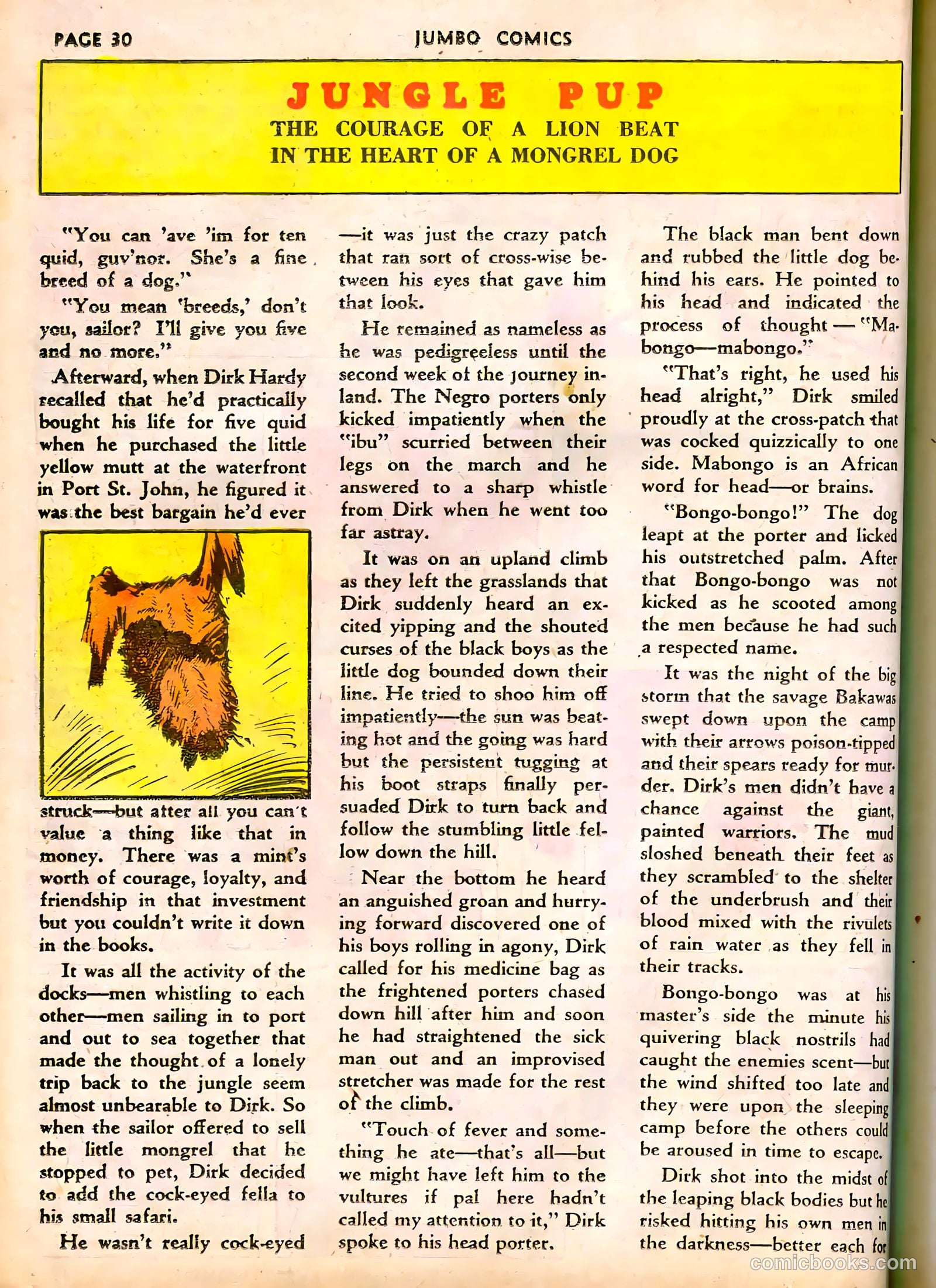 Jumbo Comics #21 (1940) — page 32 of 68