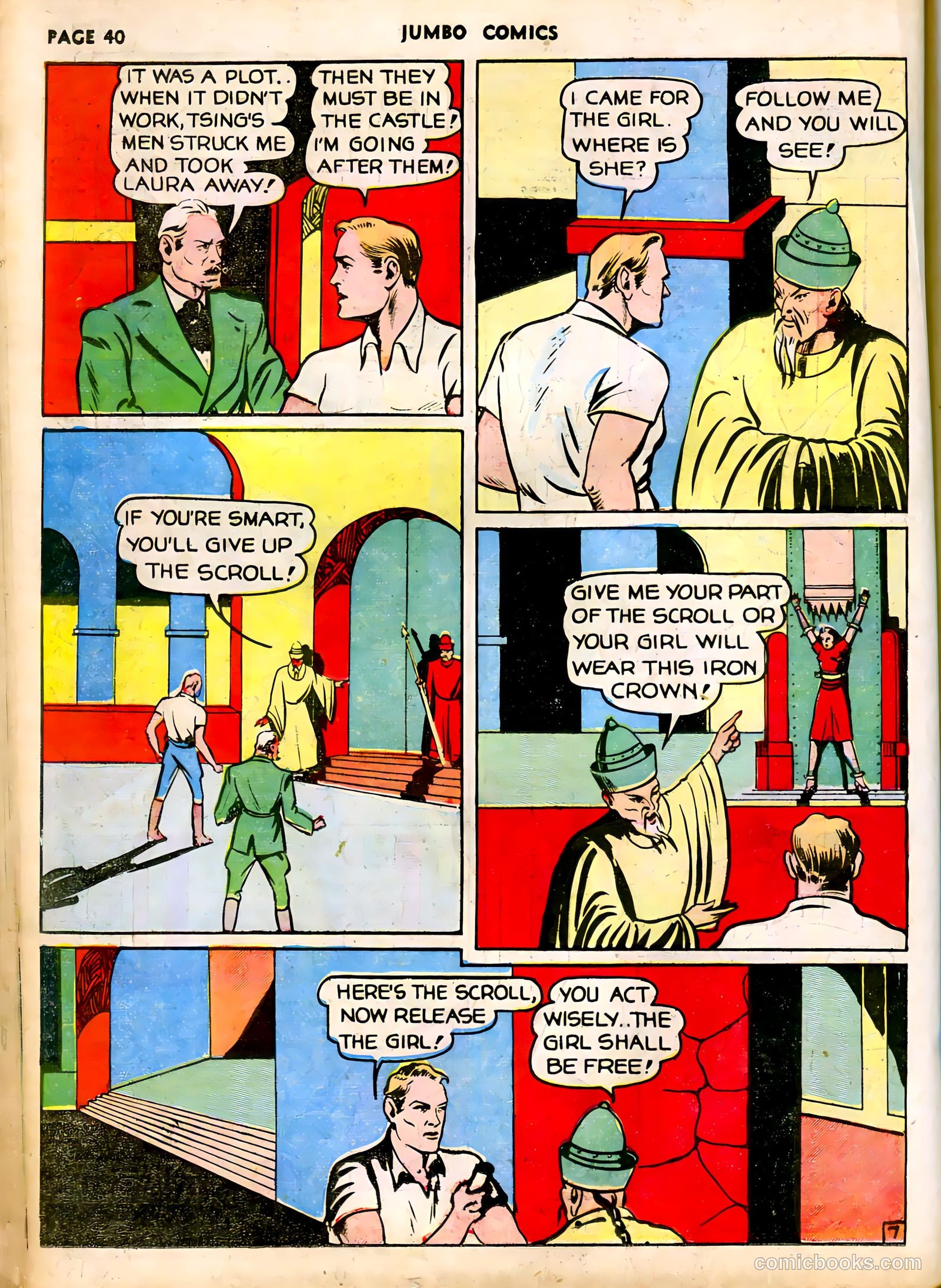 Jumbo Comics #21 (1940) — page 42 of 68